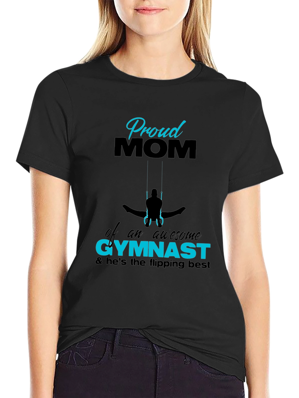 Proud Mom of Awesome Gymnast T-Shirt