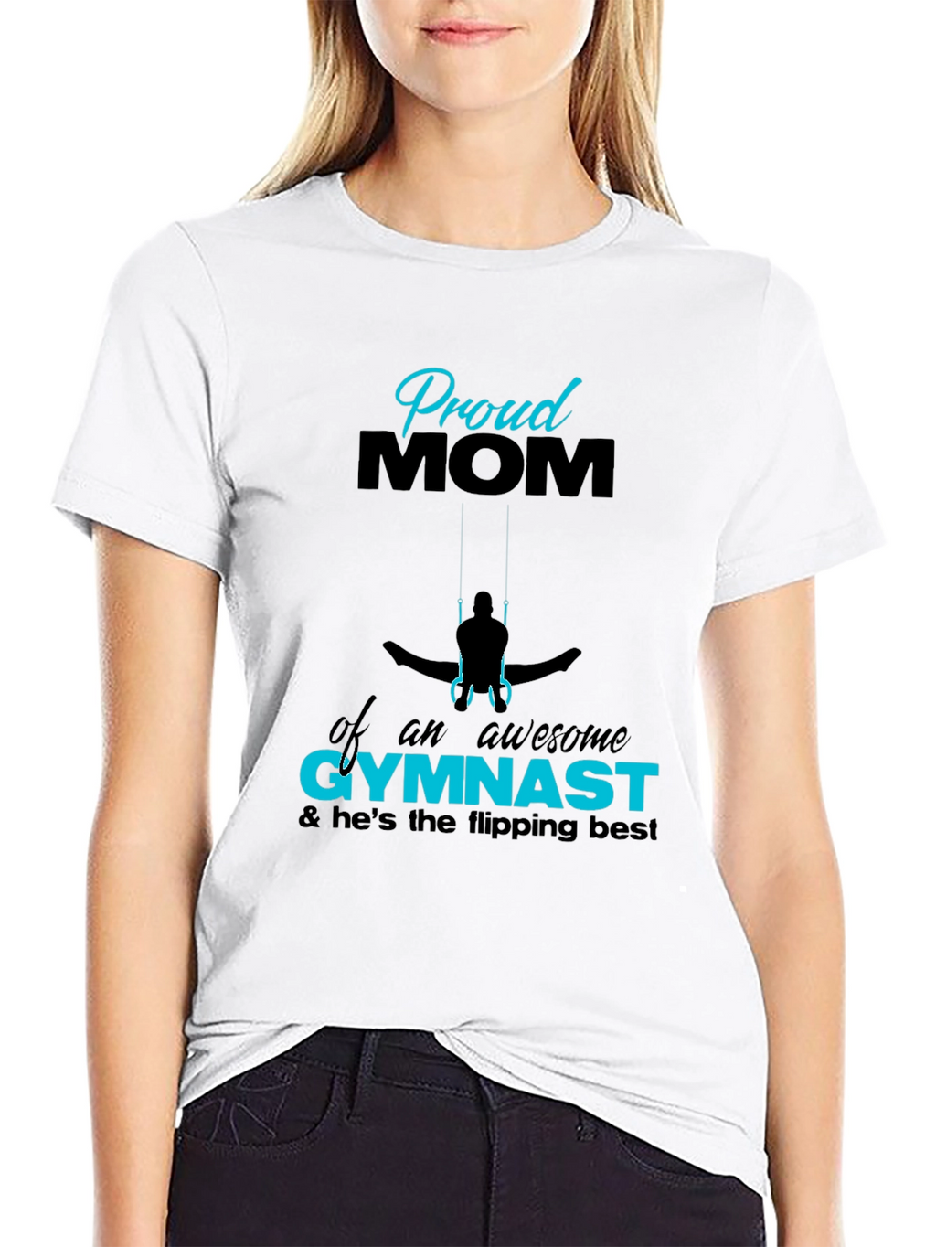 Proud Mom of Awesome Gymnast T-Shirt