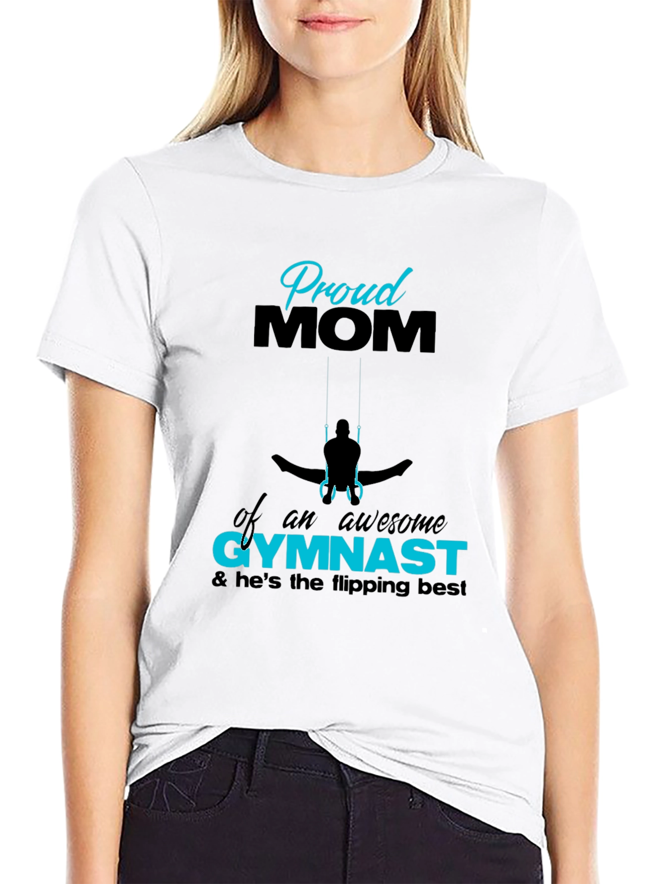 Proud Mom of Awesome Gymnast T-Shirt