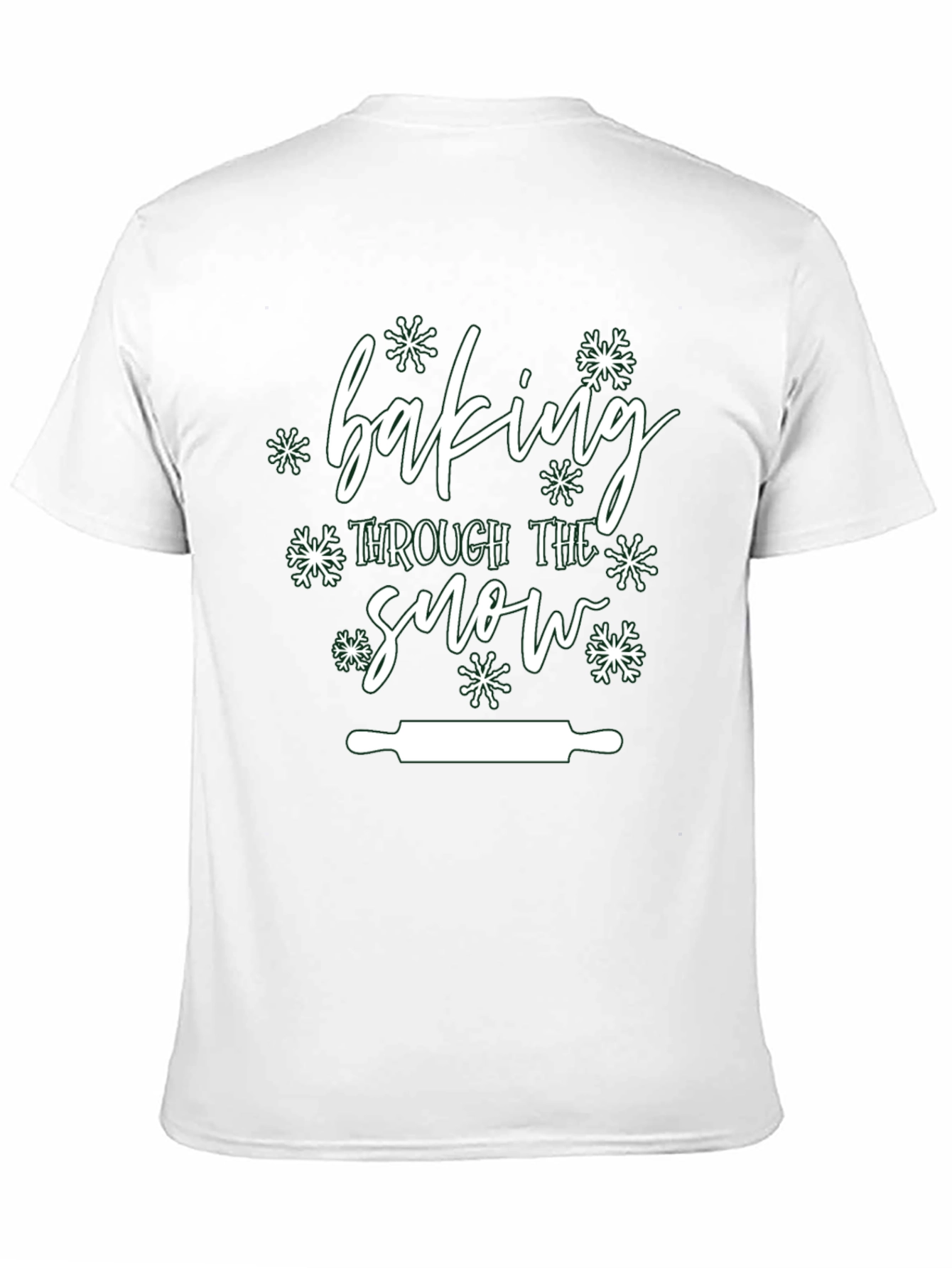 Baking Through the Snow T-Shirt - Holiday Edition