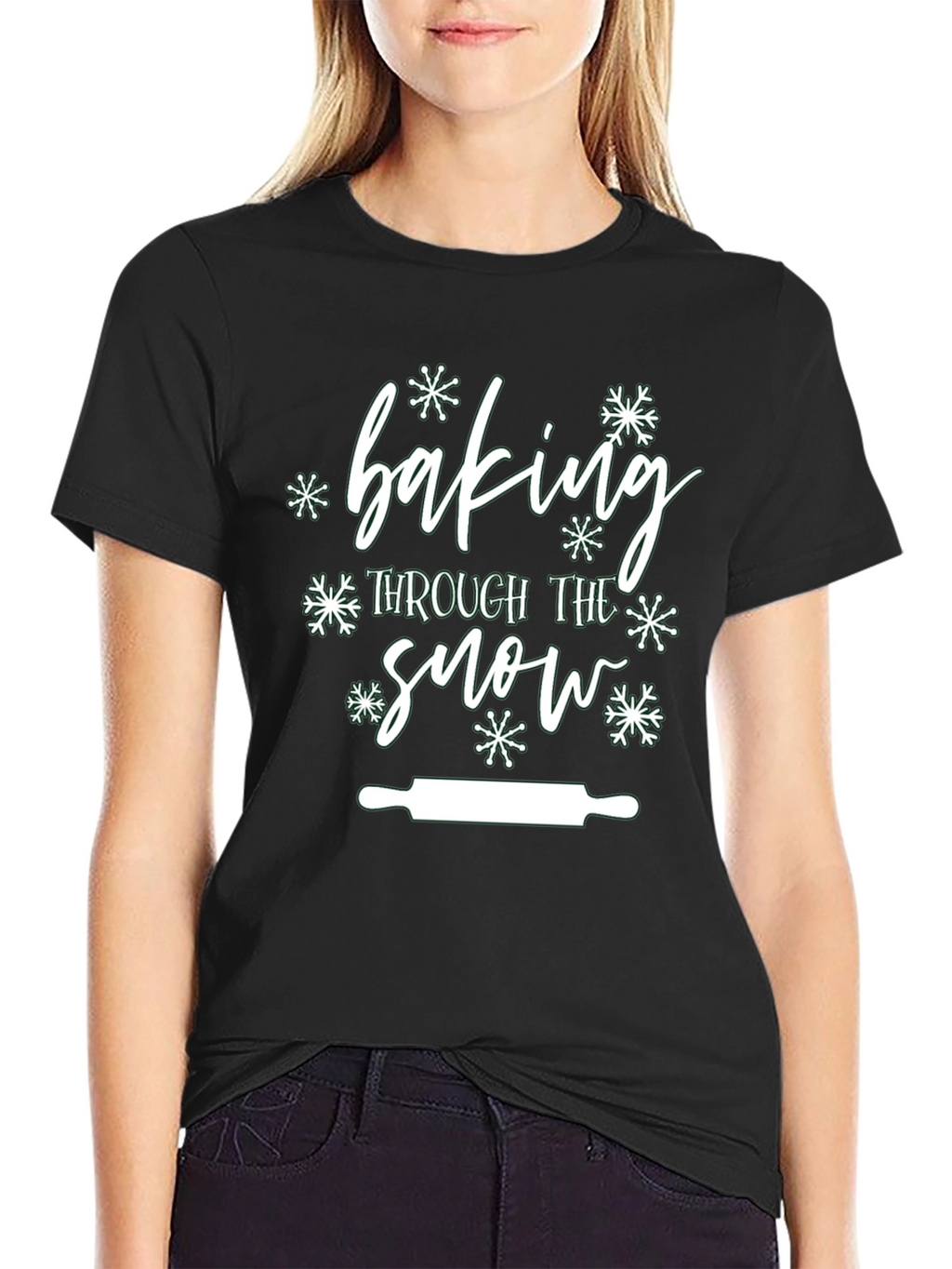Baking Through the Snow T-Shirt - Holiday Edition