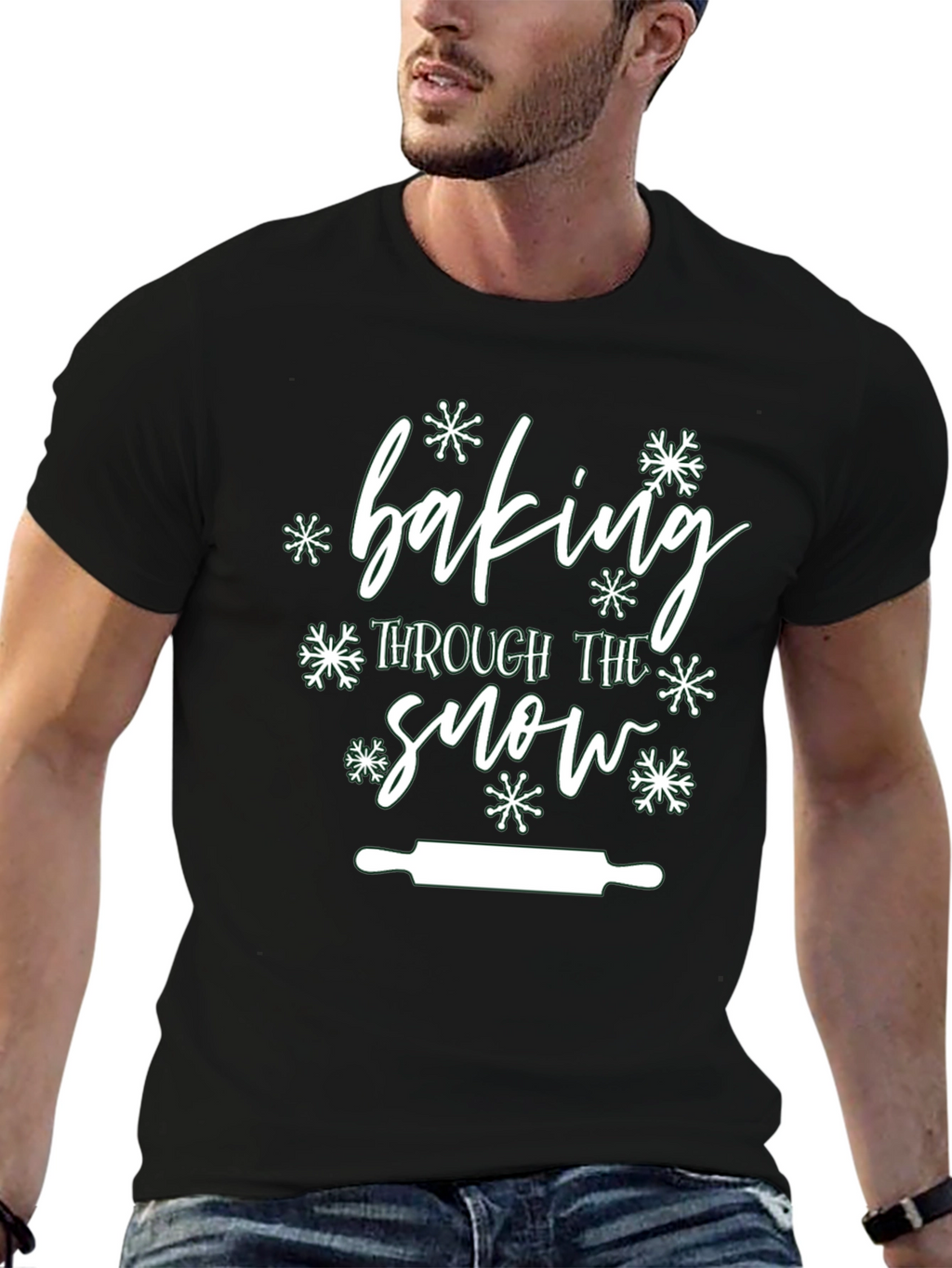 Baking Through the Snow T-Shirt - Holiday Edition