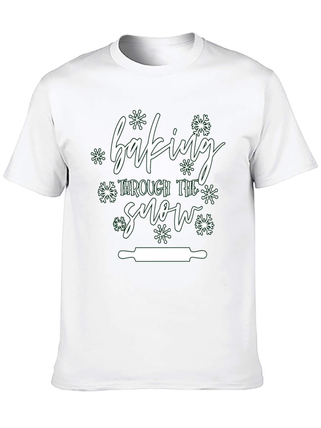 Baking Through the Snow T-Shirt - Holiday Edition