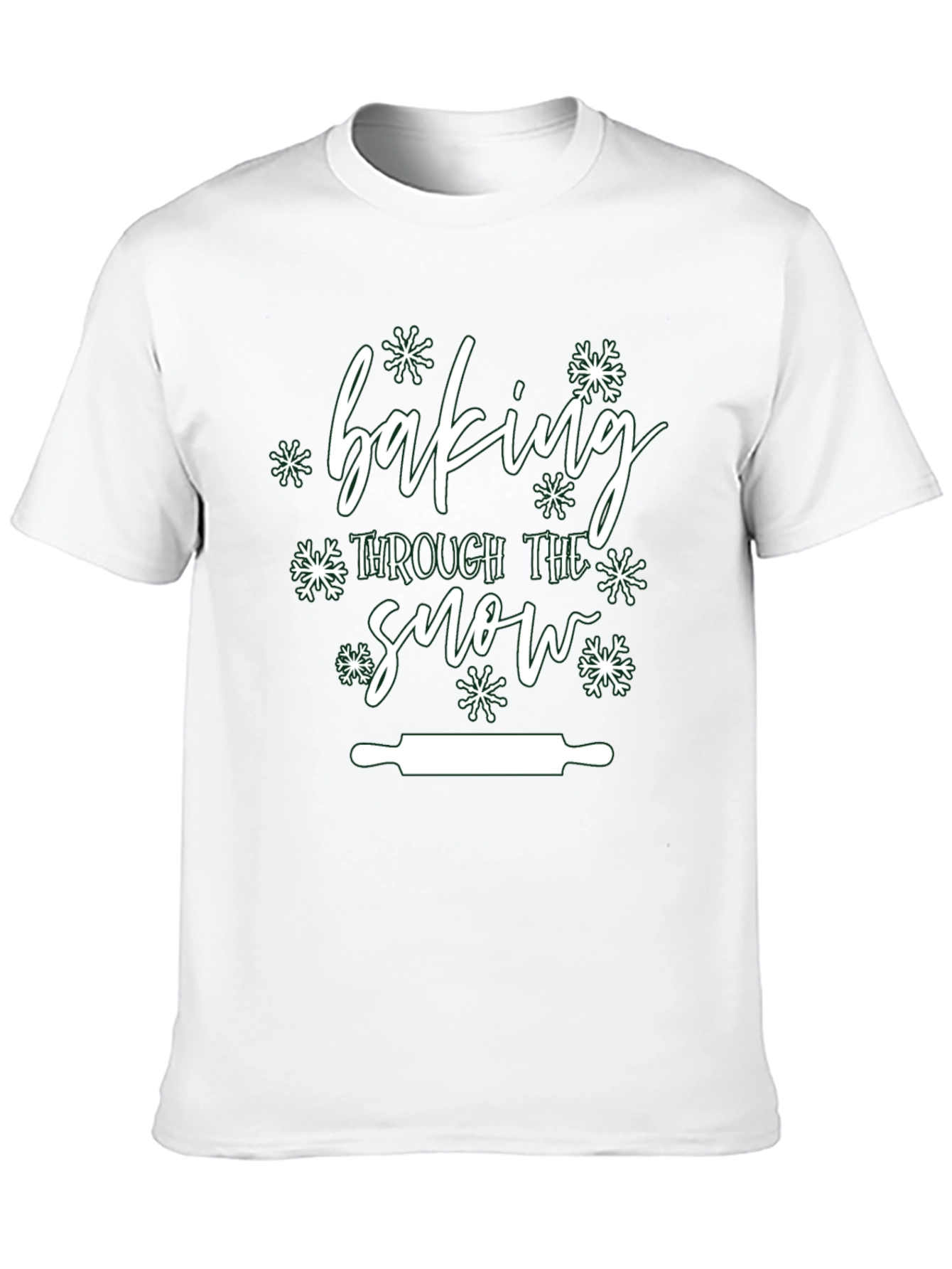 Baking Through the Snow T-Shirt - Holiday Edition