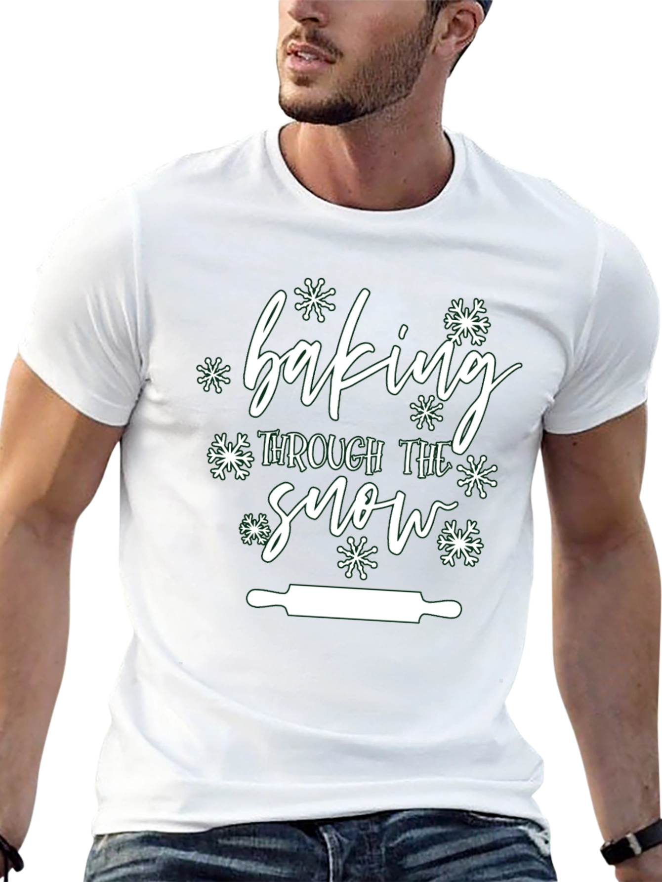 Baking Through the Snow T-Shirt - Holiday Edition