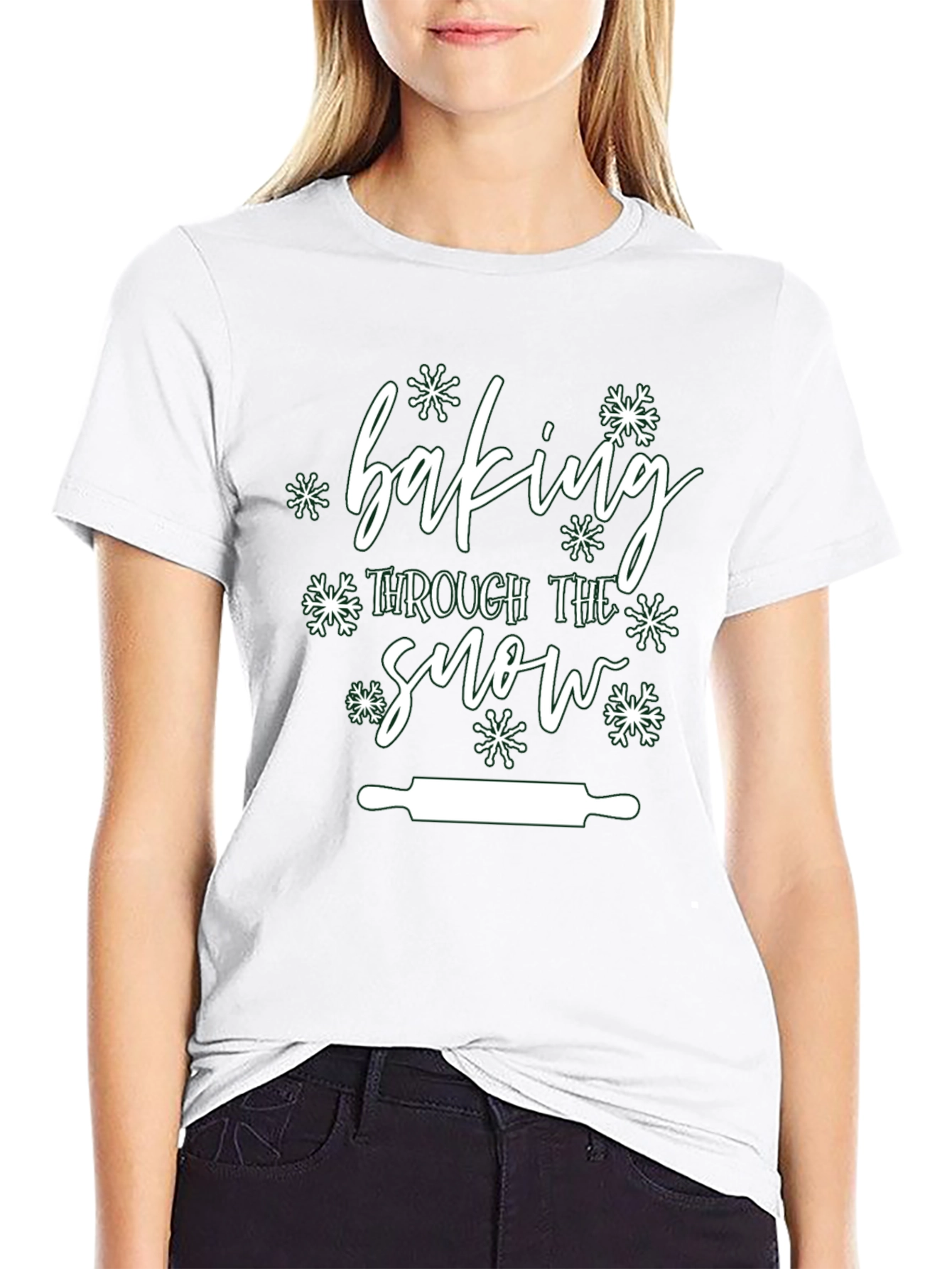 Baking Through the Snow T-Shirt - Holiday Edition
