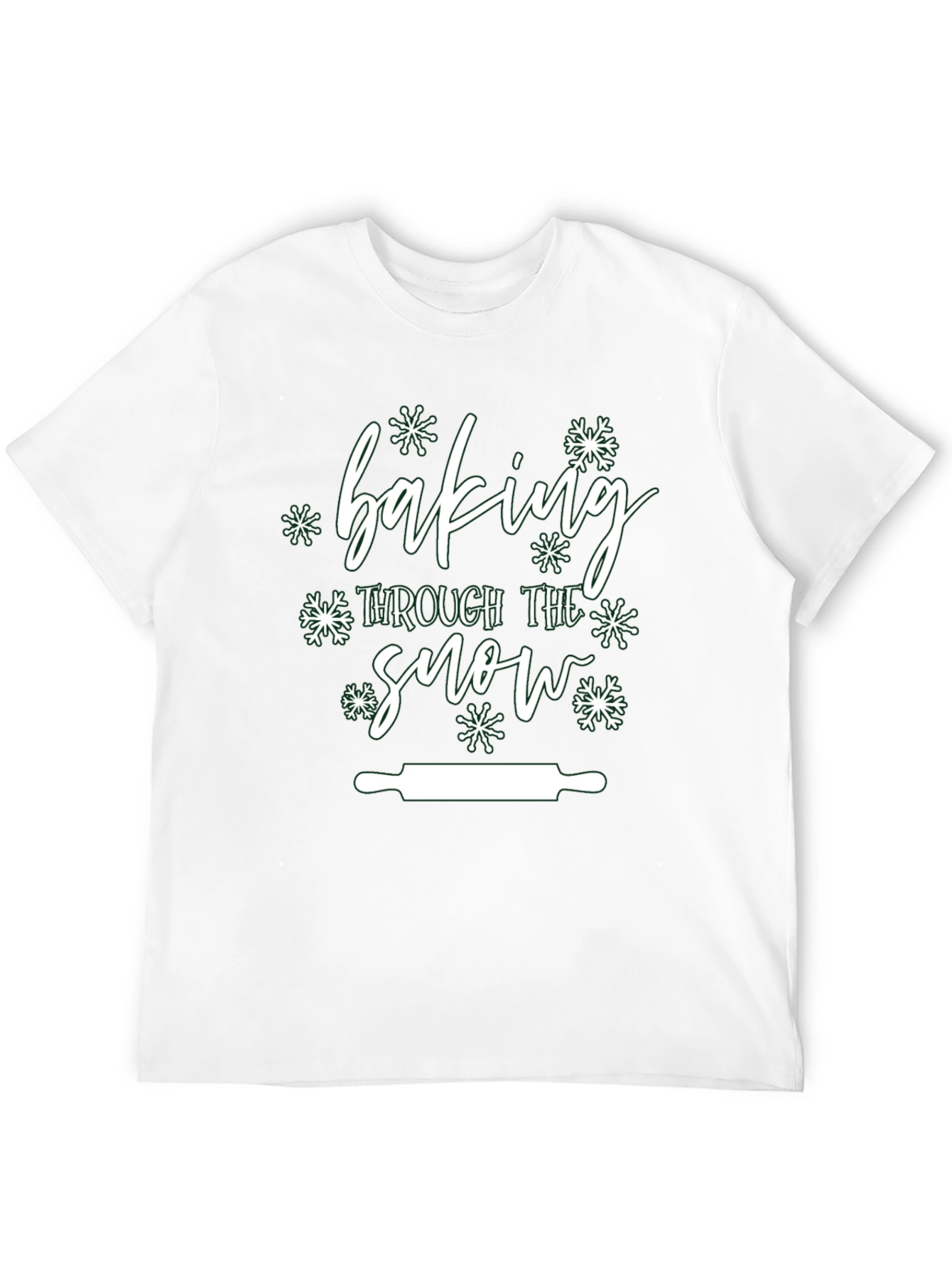 Baking Through the Snow T-Shirt - Holiday Edition