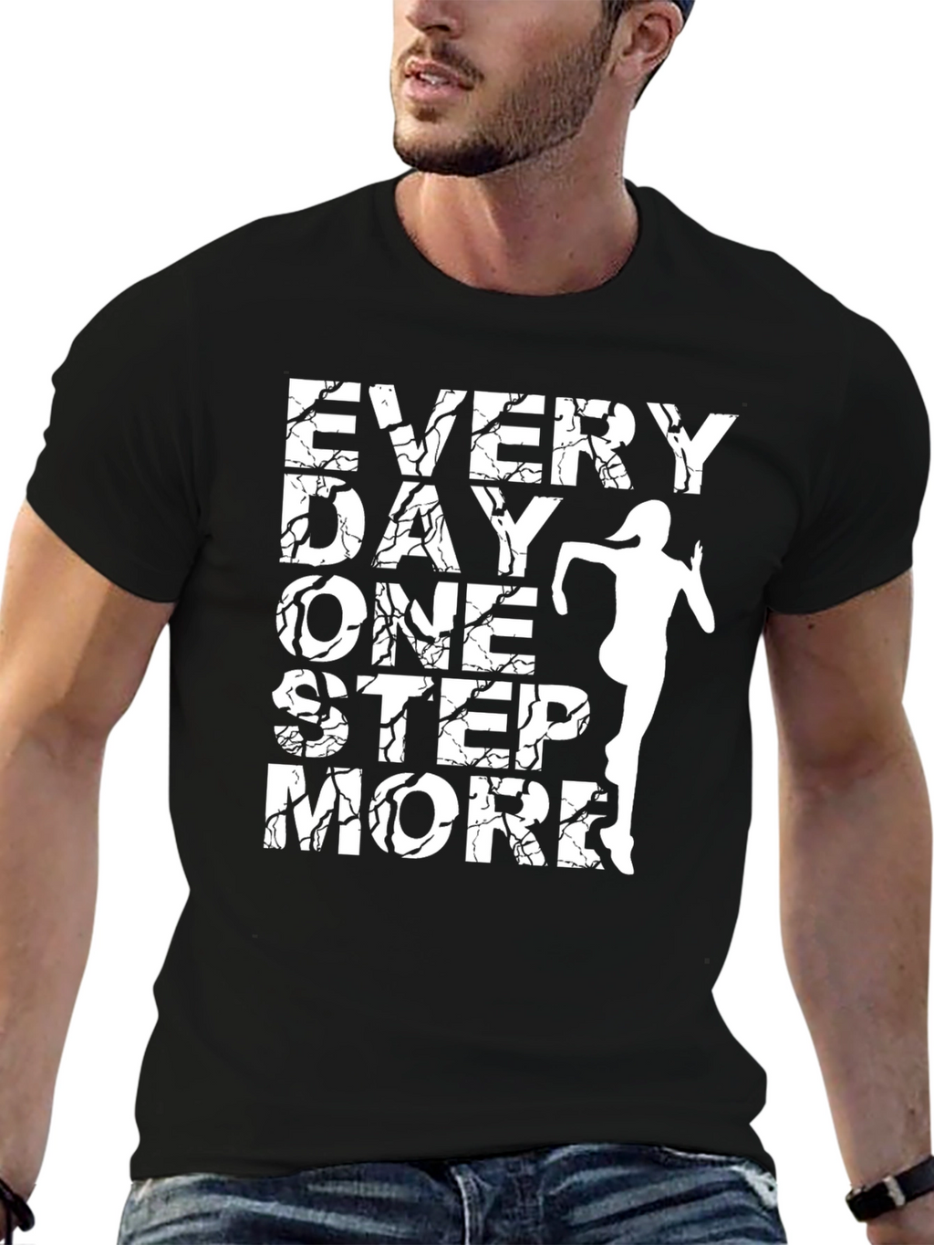 Every Day One Step More Graphic Tee