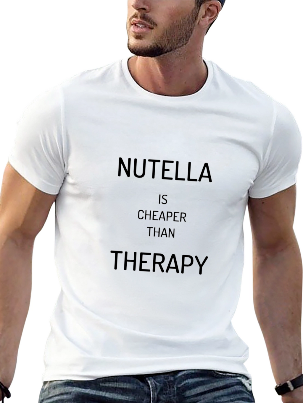 Nutella is Cheaper Than Therapy T-Shirt