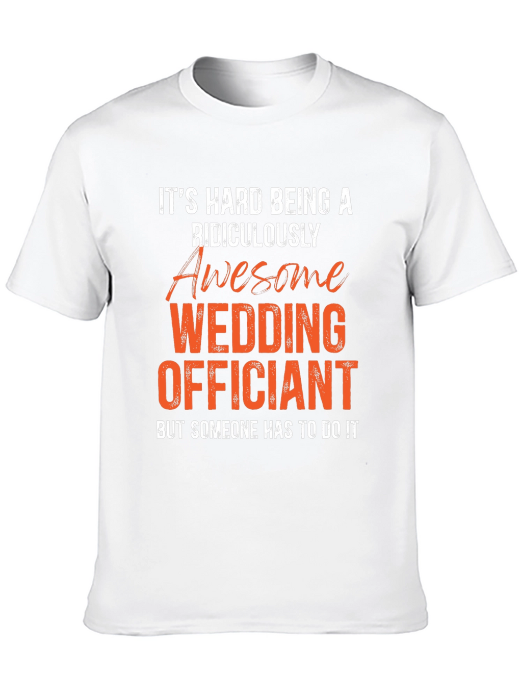Awesome Wedding Officiant Graphic Tee