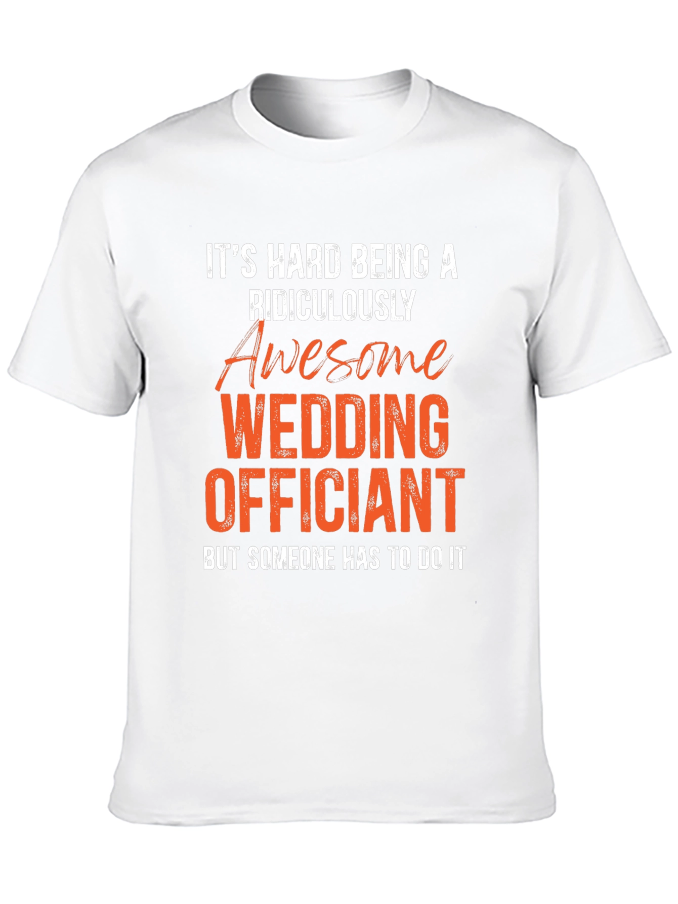 Awesome Wedding Officiant Graphic Tee