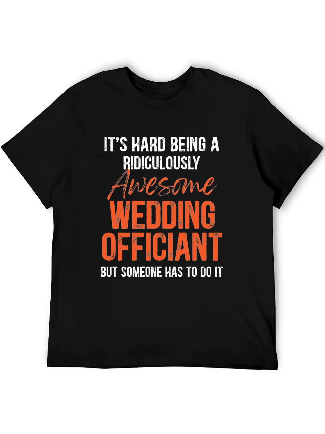 Awesome Wedding Officiant Graphic Tee