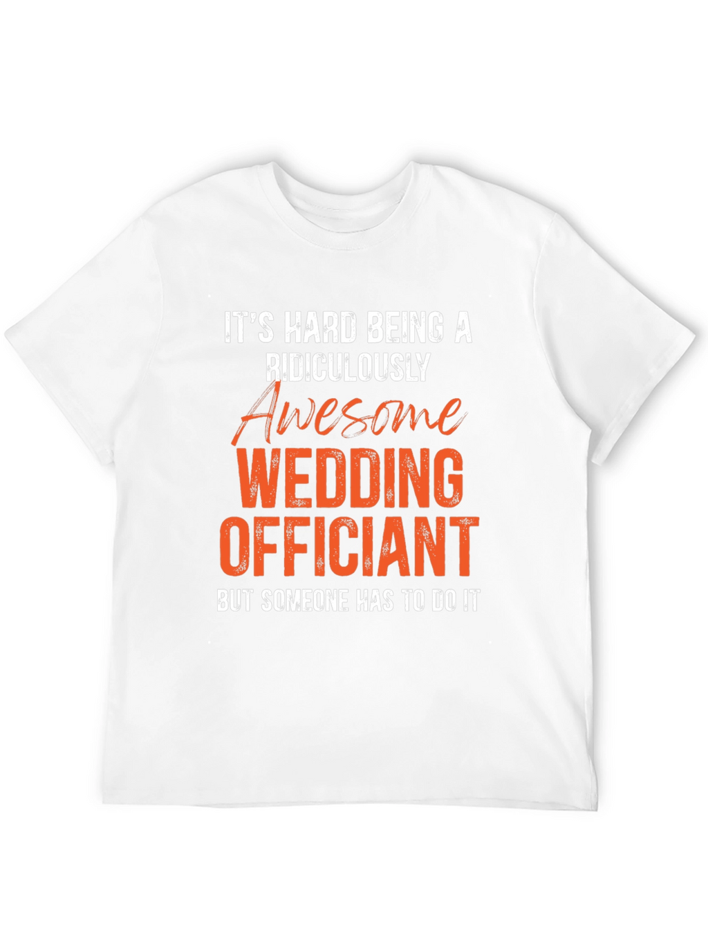 Awesome Wedding Officiant Graphic Tee