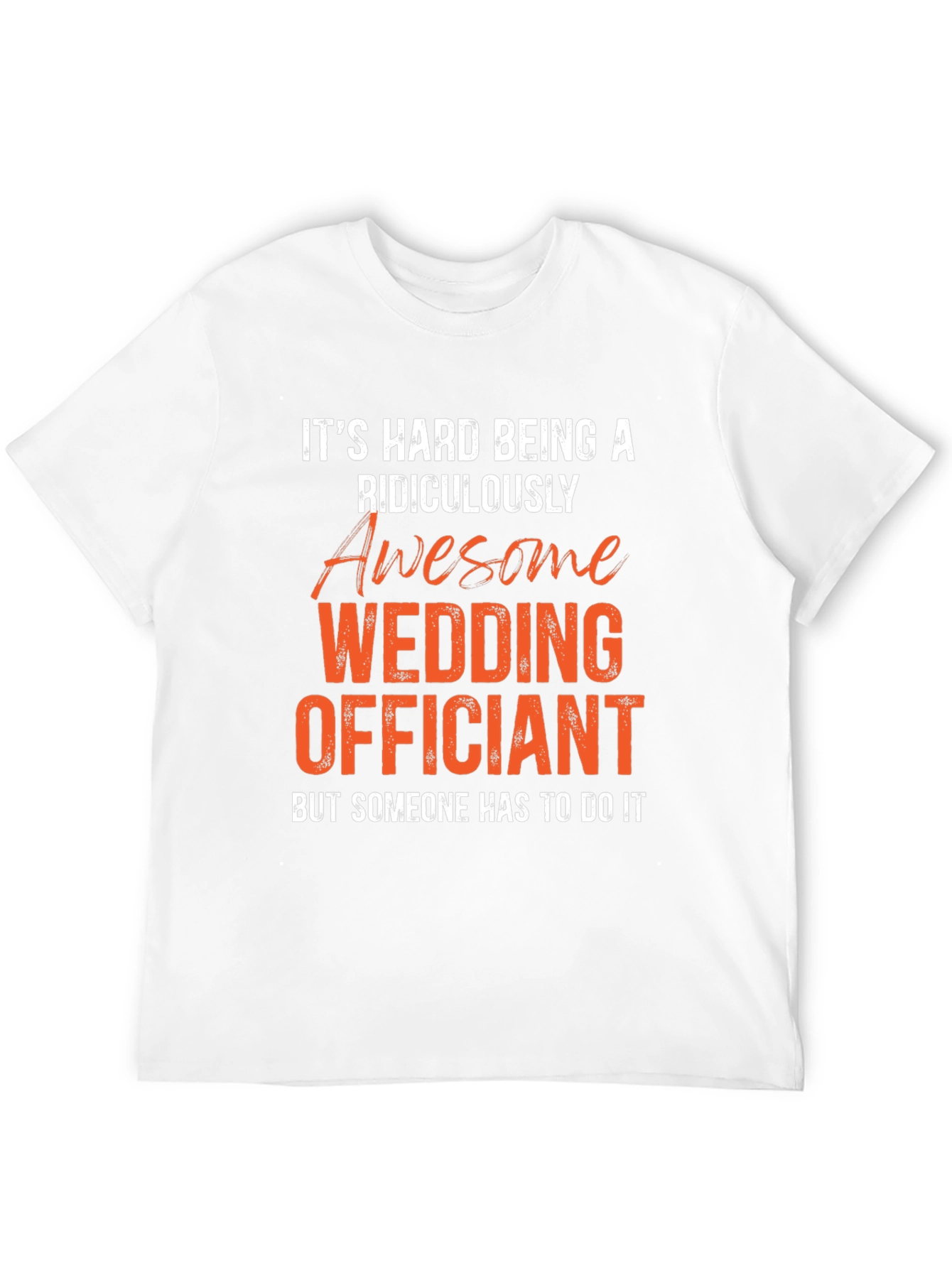 Awesome Wedding Officiant Graphic Tee