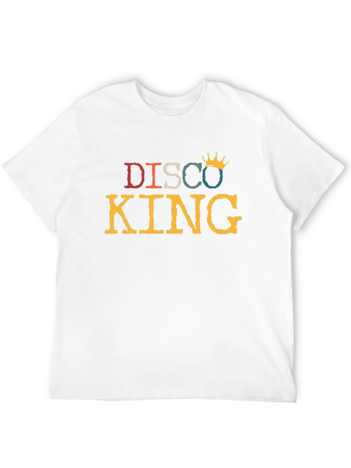 Disco King T-Shirt - Retro Party Tee