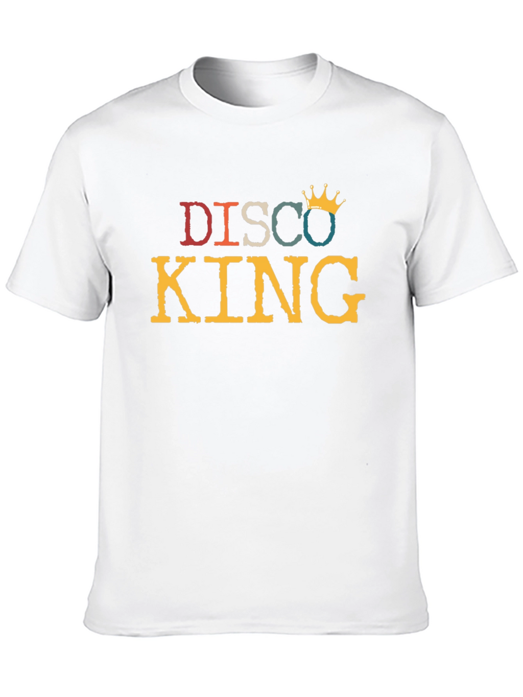 Disco King T-Shirt - Retro Party Tee
