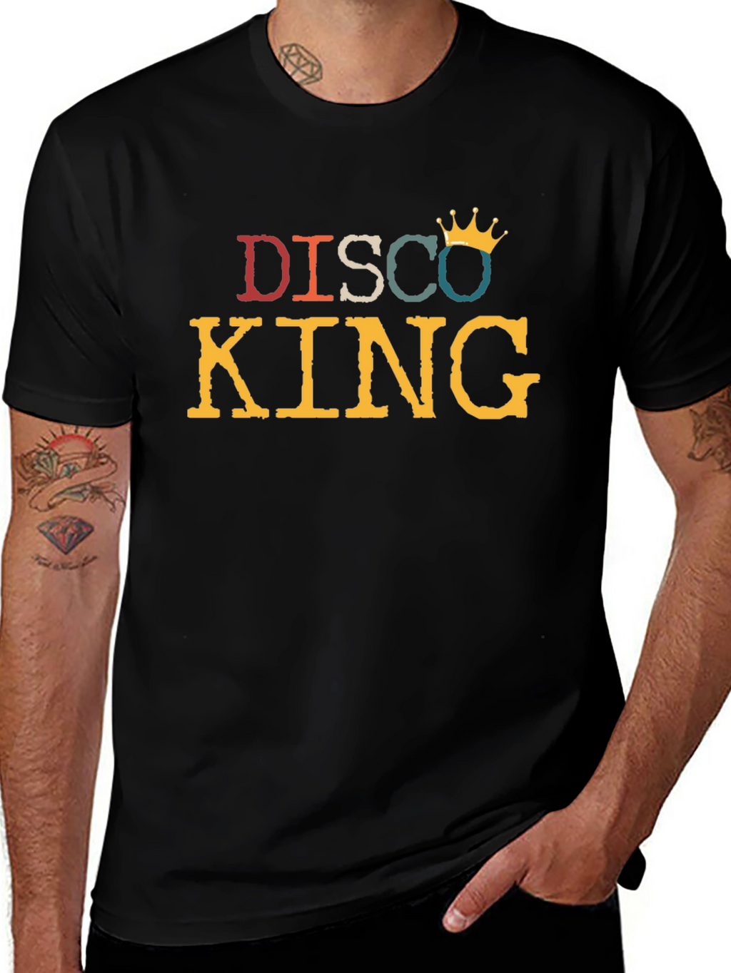 Disco King T-Shirt - Retro Party Tee