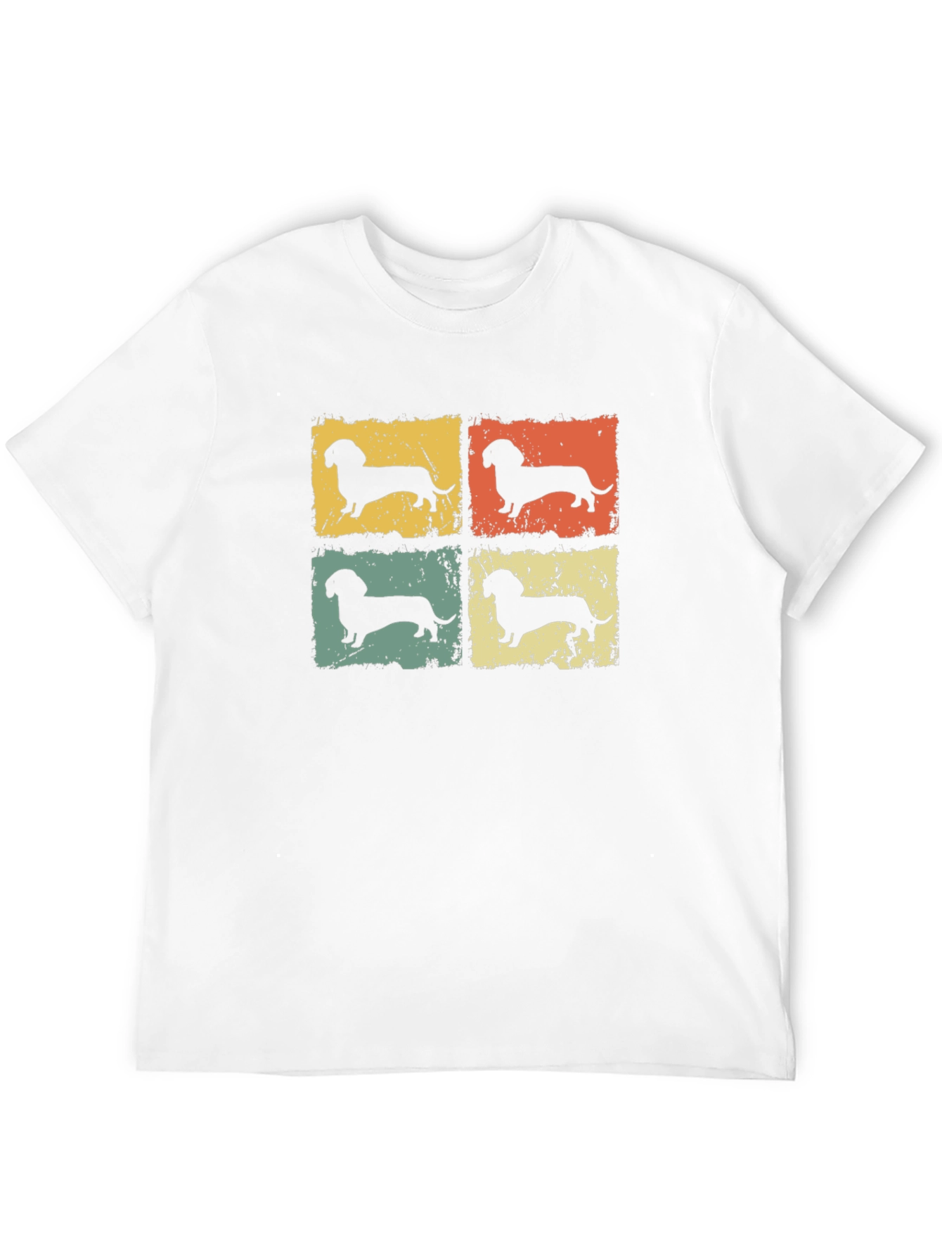 Retro Dachshund Dog Graphic T-Shirt