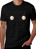 You Cant Scare Me I Coach Softball T-Shirt