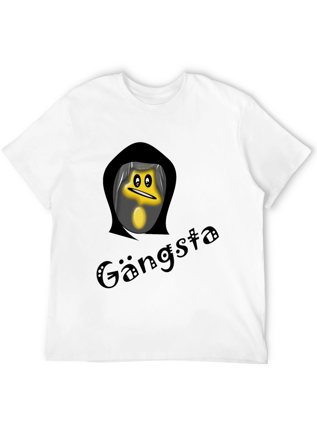 Gangsta Star Black T-Shirt