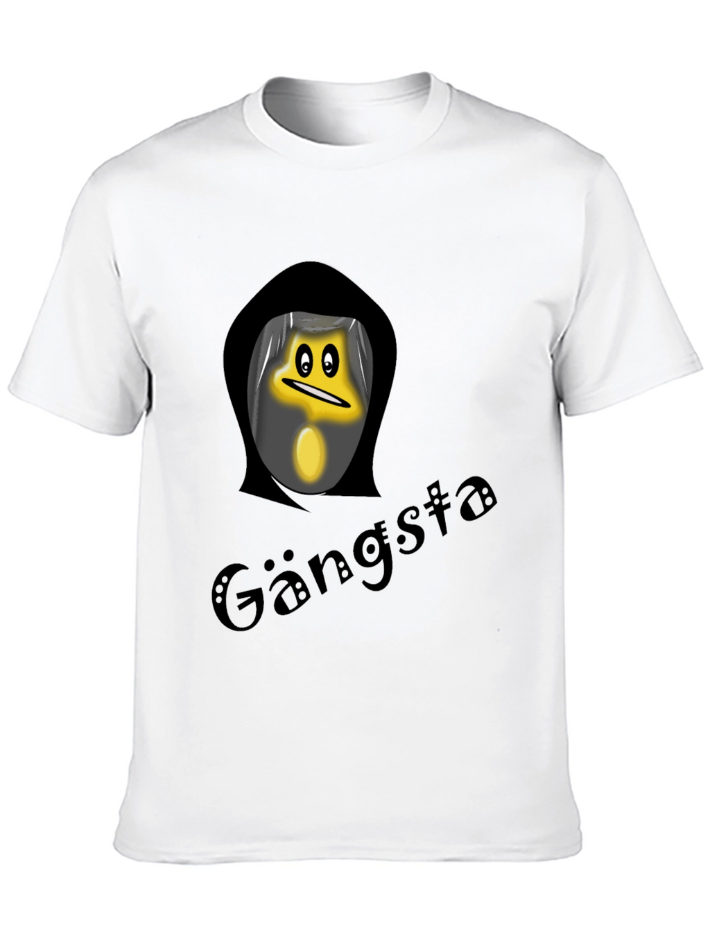 Gangsta Star Black T-Shirt
