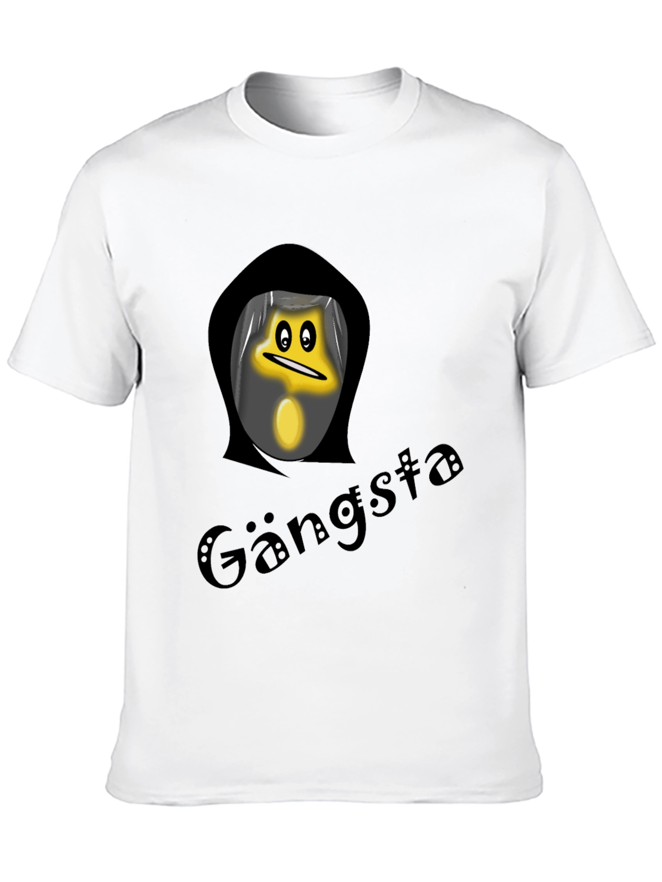 Gangsta Star Black T-Shirt