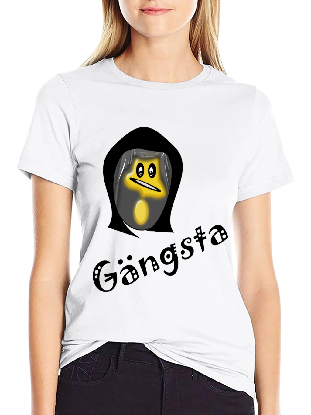 Gangsta Star Black T-Shirt