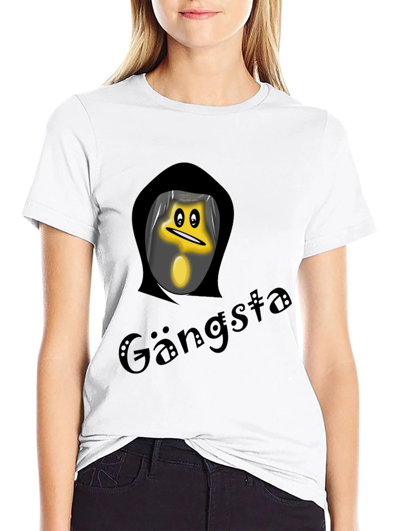 Gangsta Star Black T-Shirt