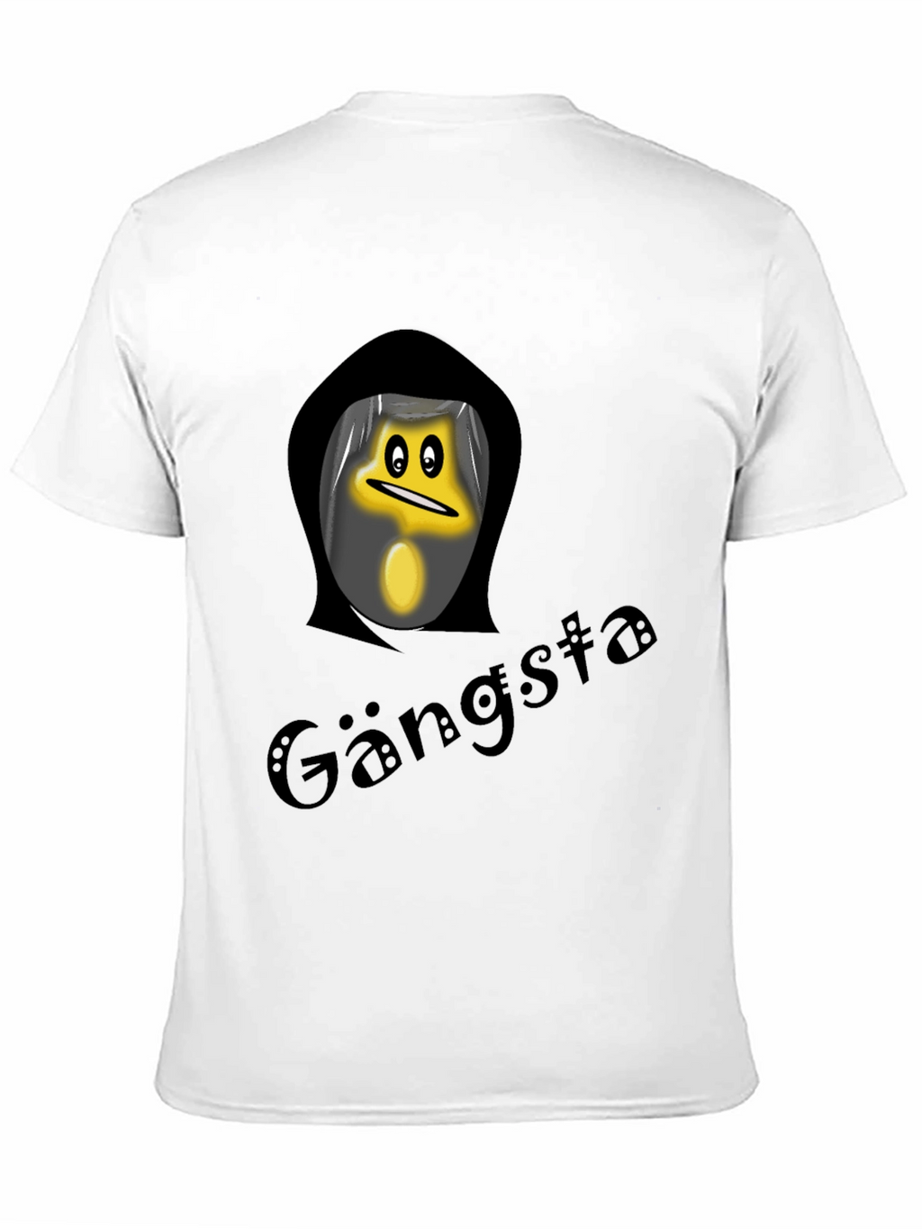 Gangsta Star Black T-Shirt