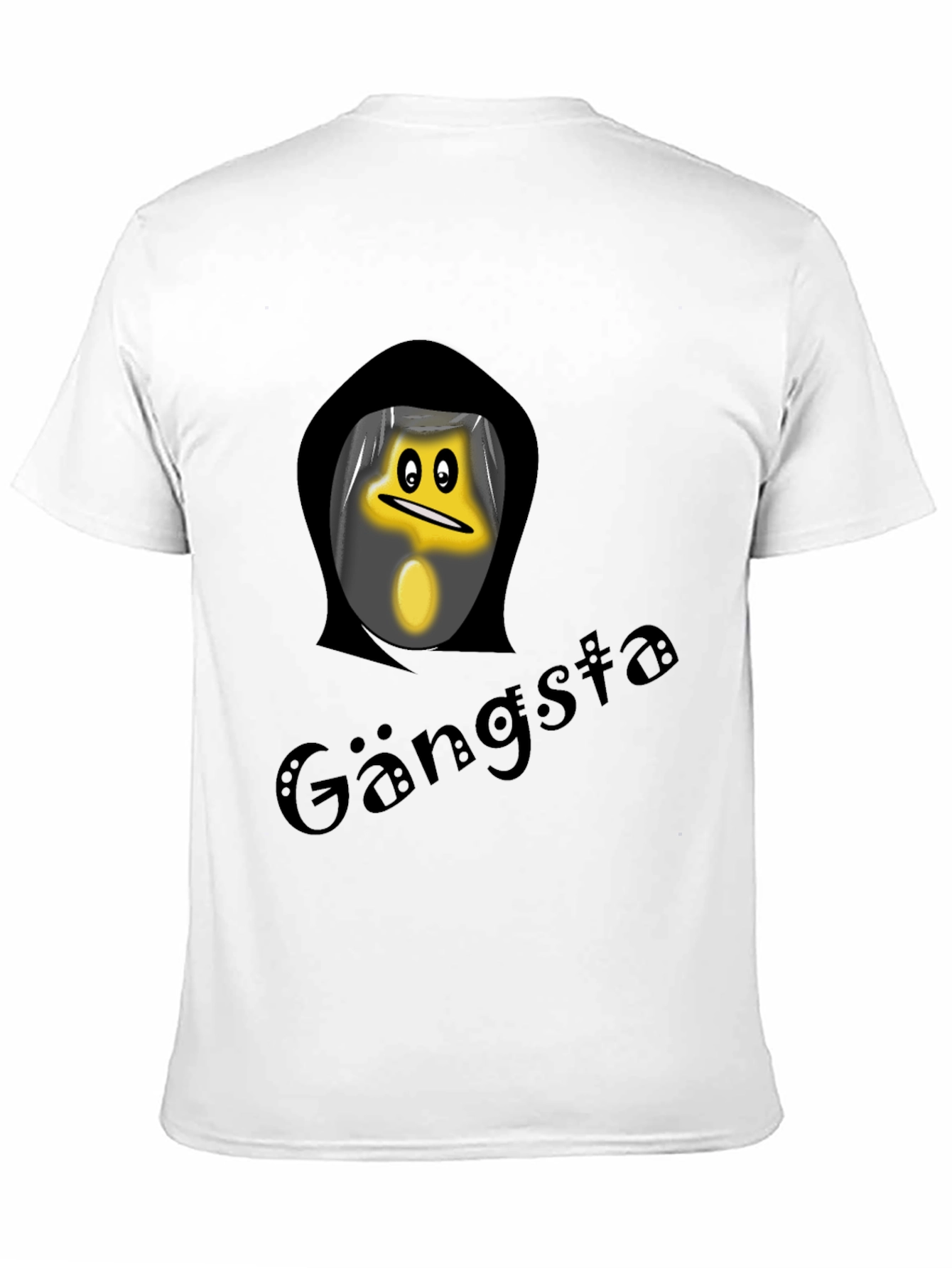 Gangsta Star Black T-Shirt