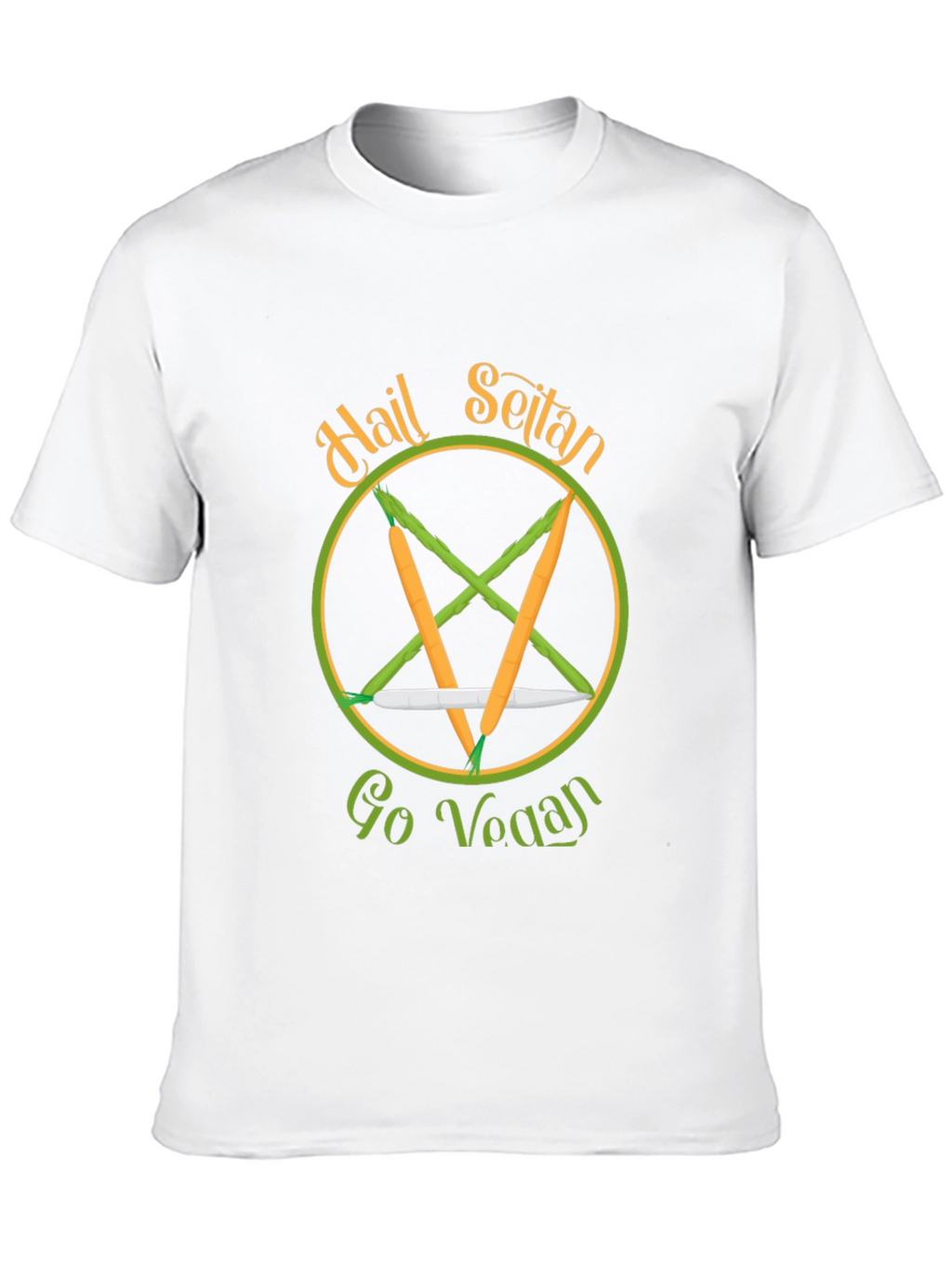 Hail Seitan Go Vegan T-Shirt