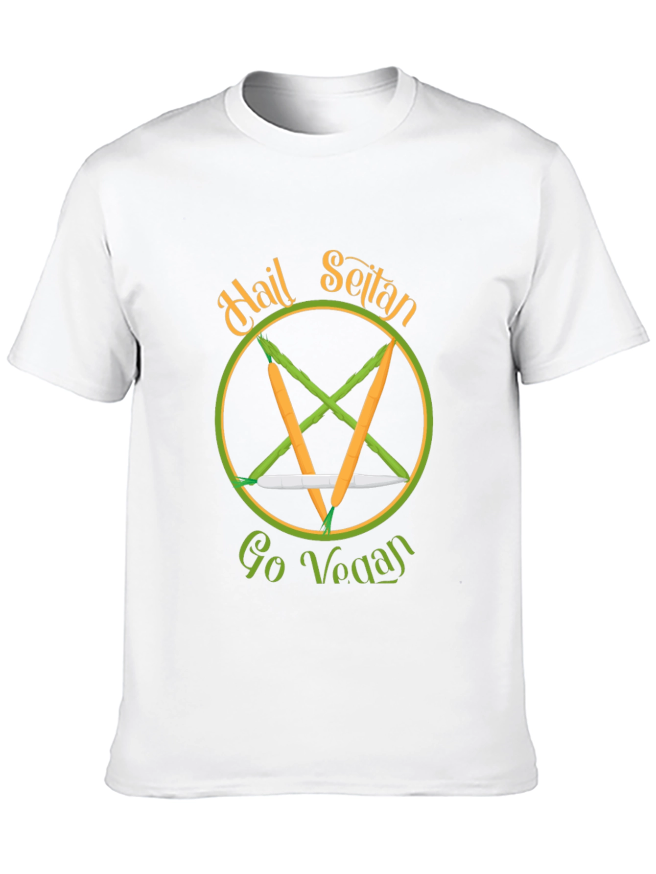 Hail Seitan Go Vegan T-Shirt