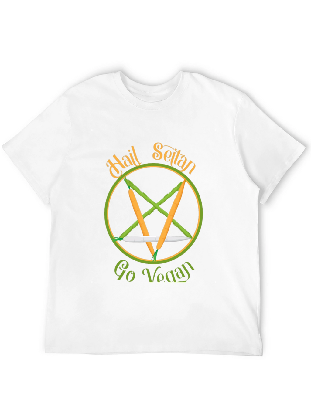 Hail Seitan Go Vegan T-Shirt