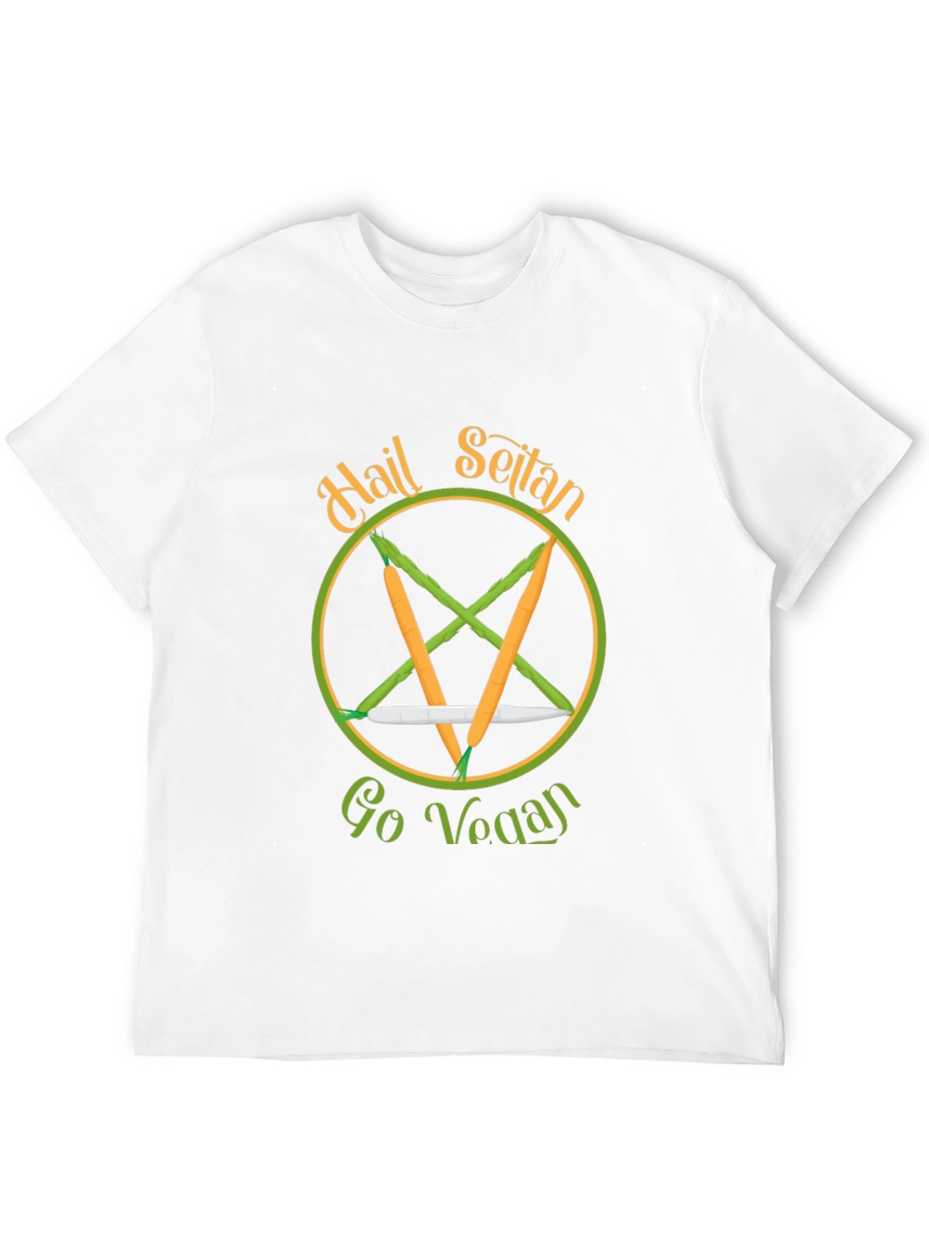 Hail Seitan Go Vegan T-Shirt