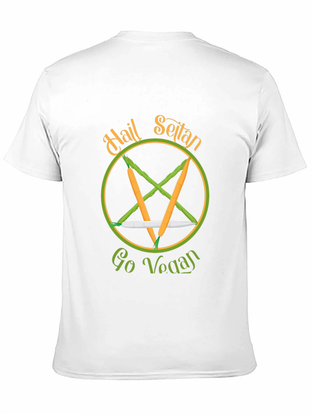 Hail Seitan Go Vegan T-Shirt