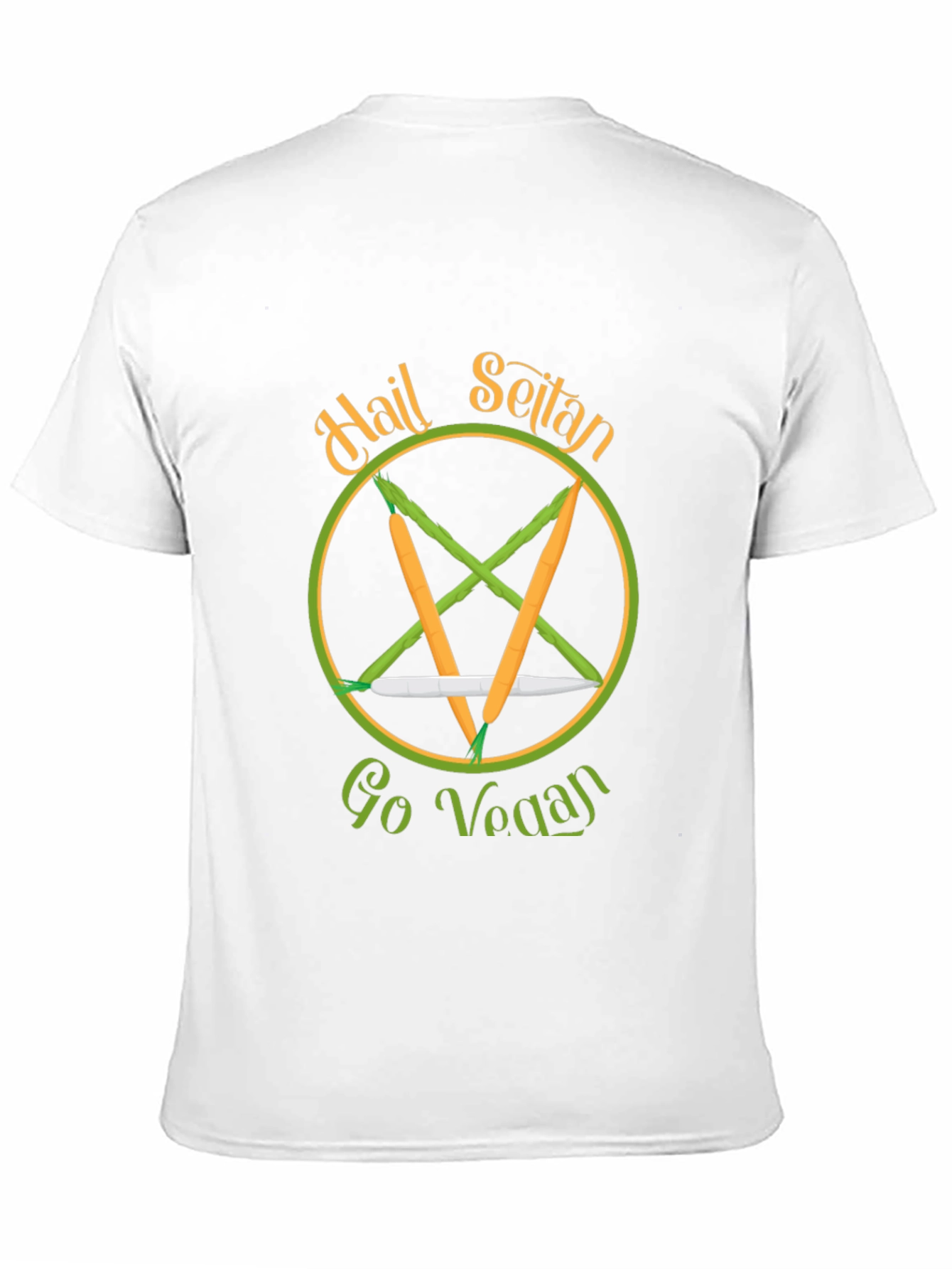 Hail Seitan Go Vegan T-Shirt