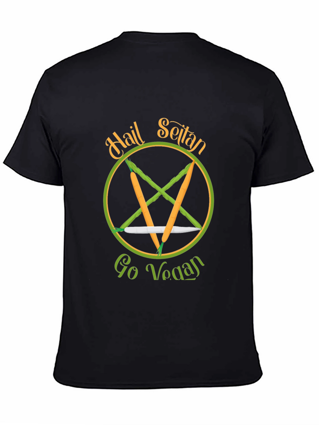 Hail Seitan Go Vegan T-Shirt