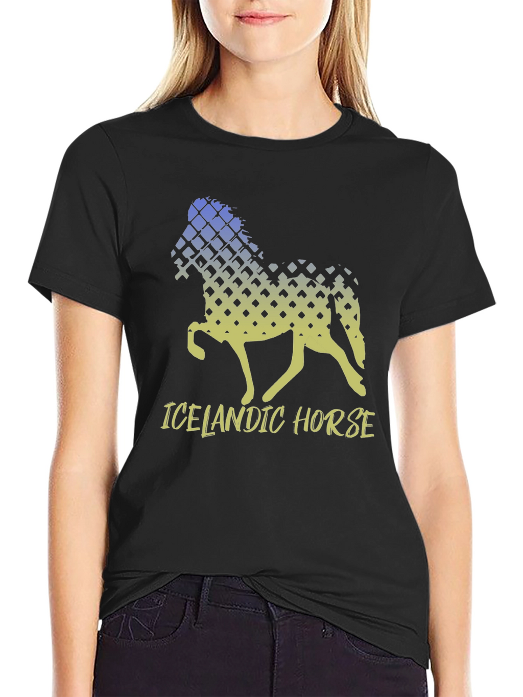 Icelandic Horse Graphic T-Shirt - Unique Design