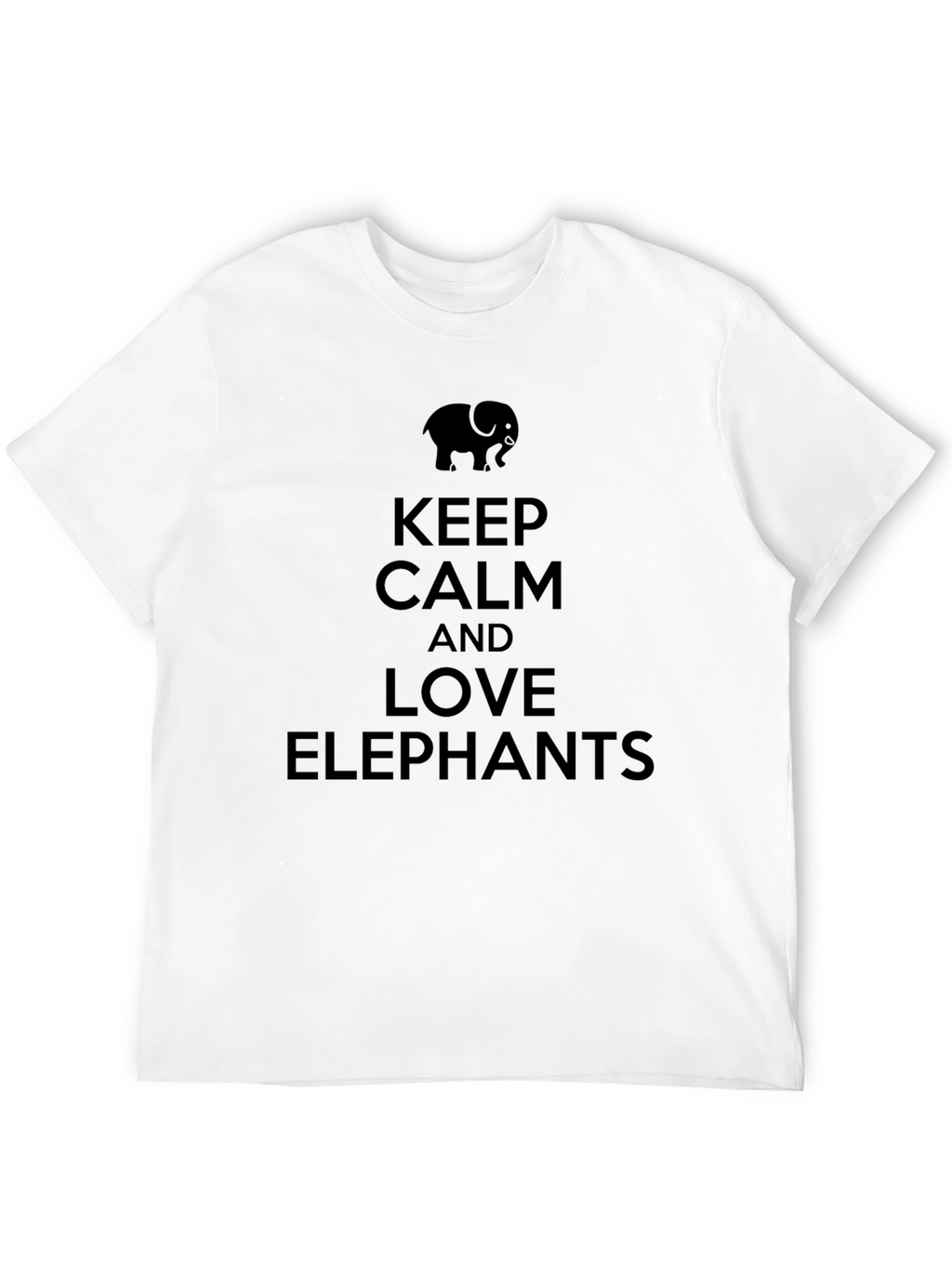 Keep Calm and Love Elephants T-Shirt
