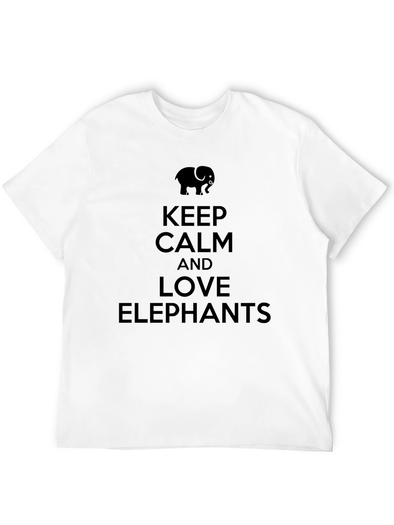 Keep Calm and Love Elephants T-Shirt
