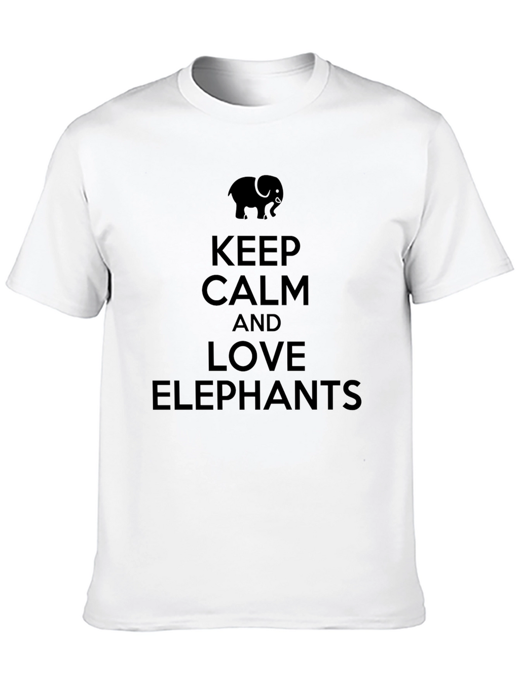 Keep Calm and Love Elephants T-Shirt