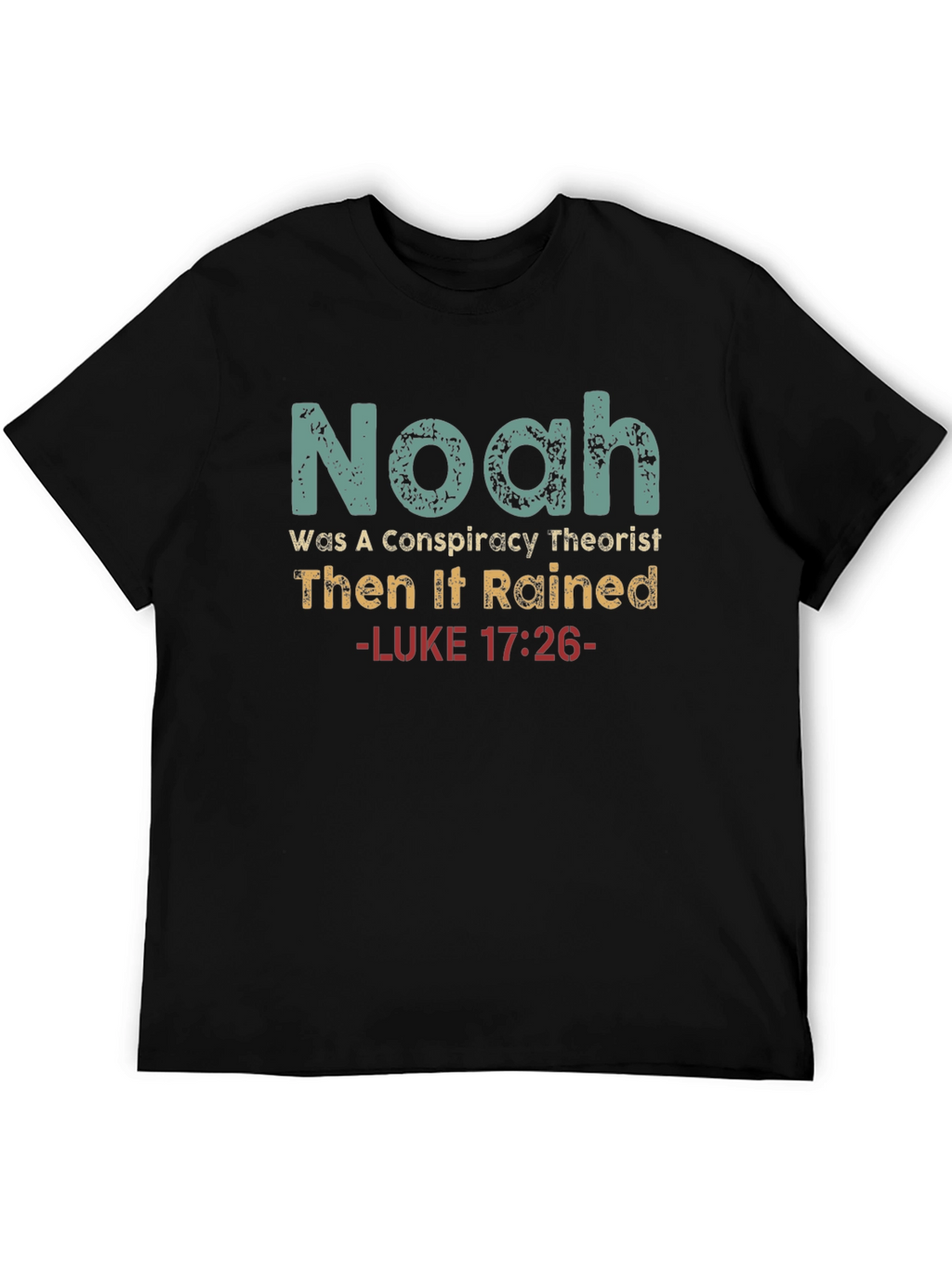 Noah Conspiracy Theorist Graphic T-Shirt