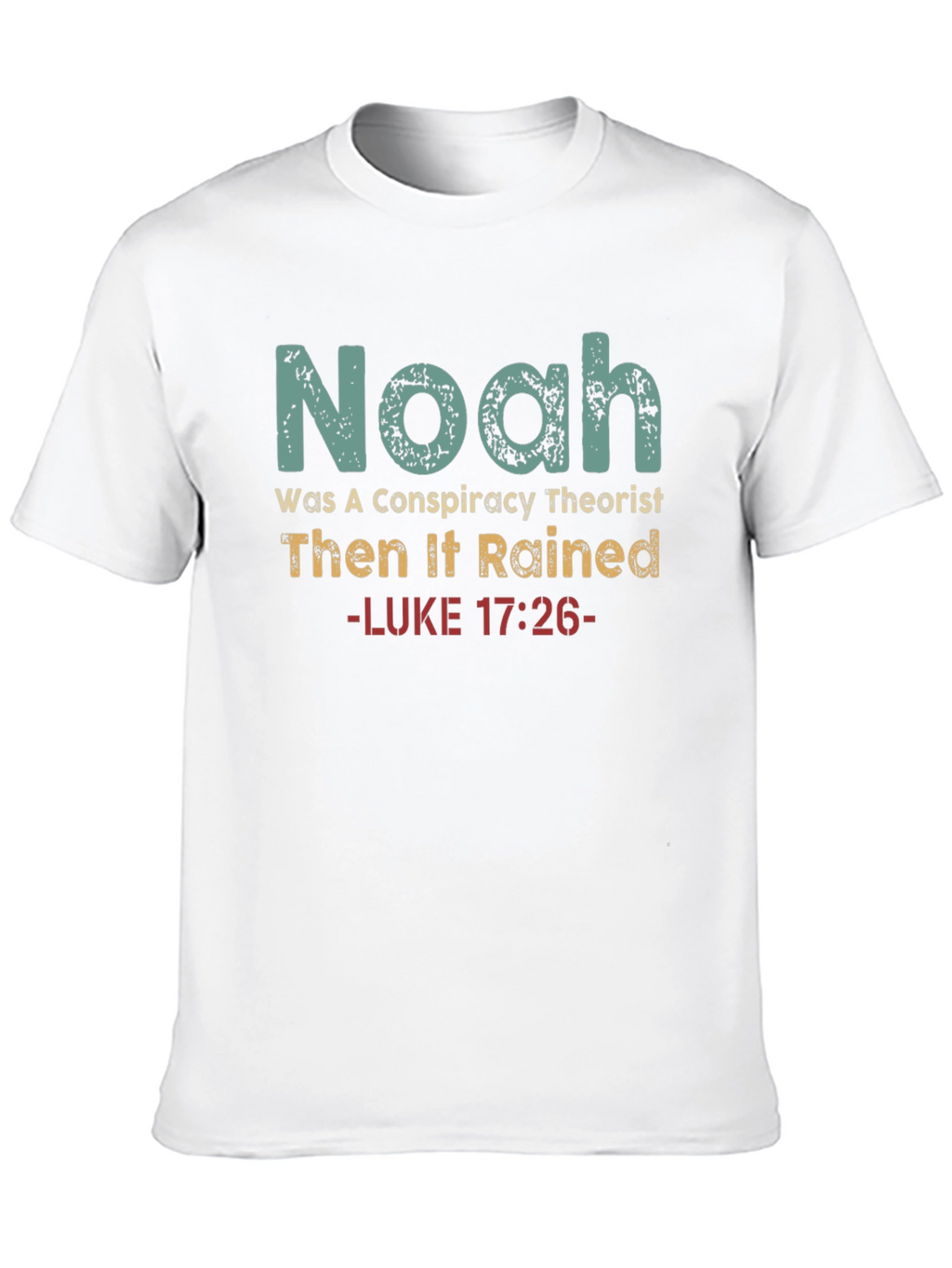 Noah Conspiracy Theorist Graphic T-Shirt