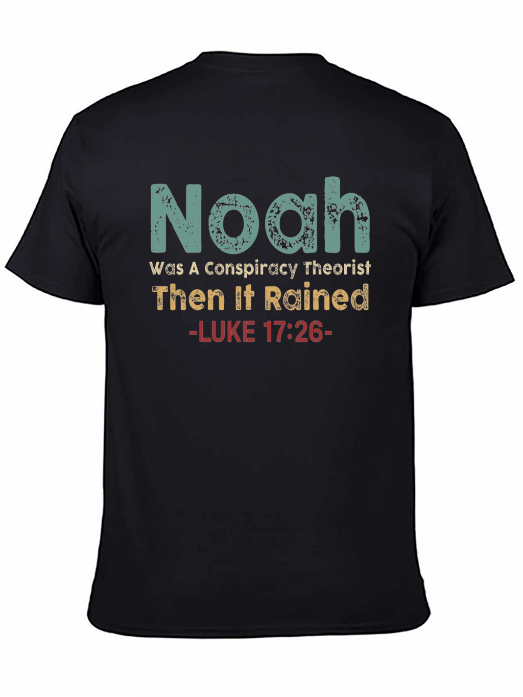 Noah Conspiracy Theorist Graphic T-Shirt