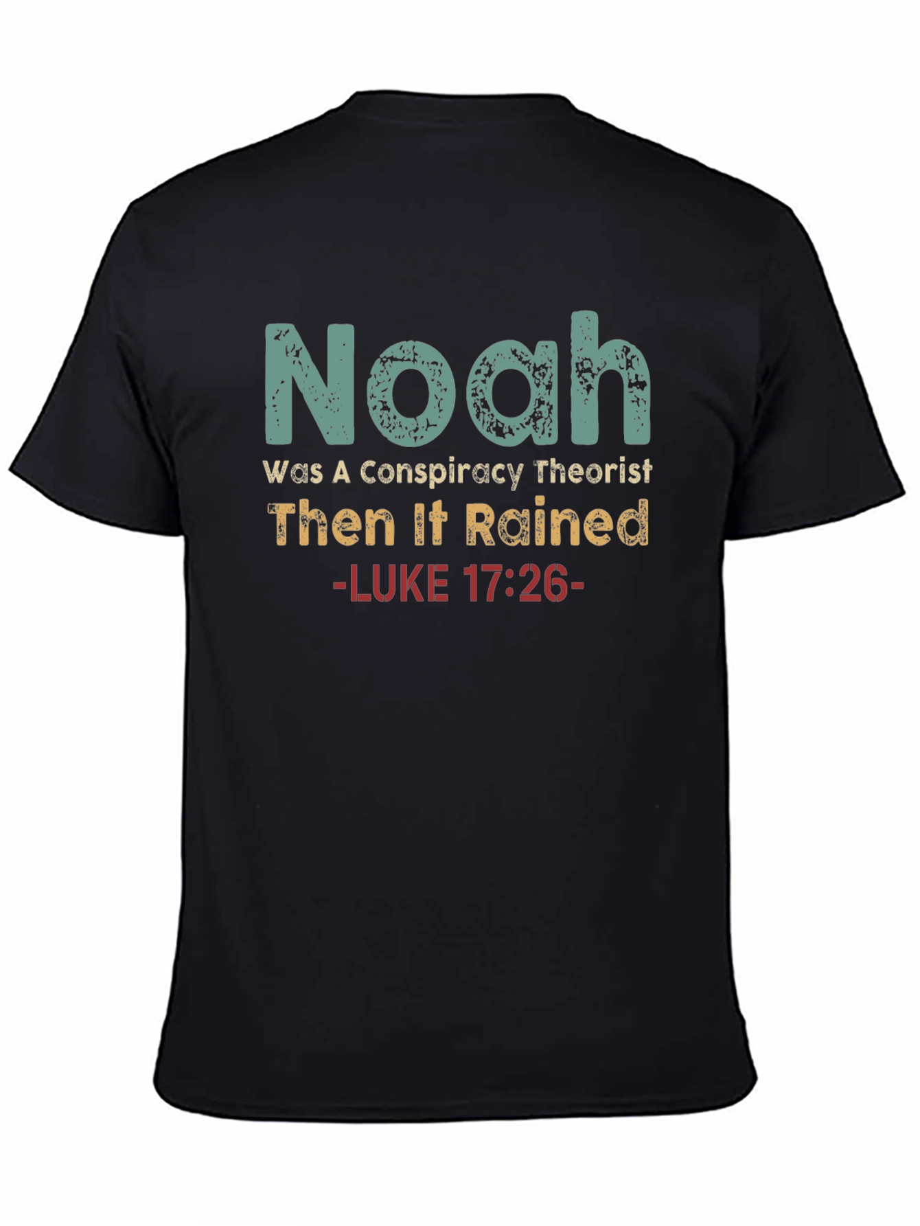 Noah Conspiracy Theorist Graphic T-Shirt