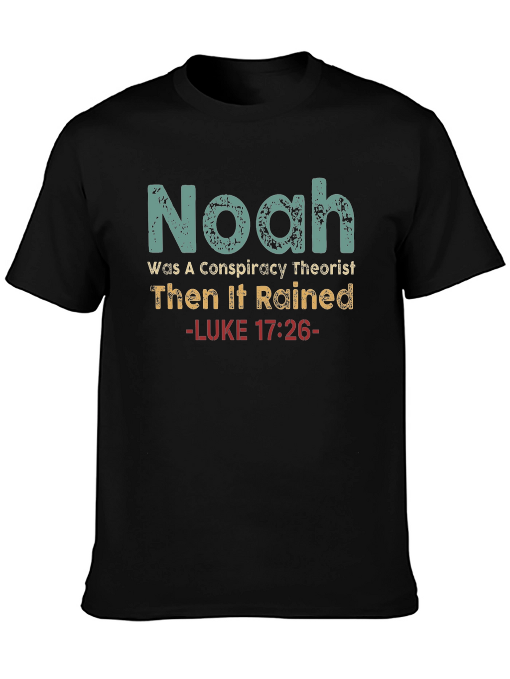 Noah Conspiracy Theorist Graphic T-Shirt