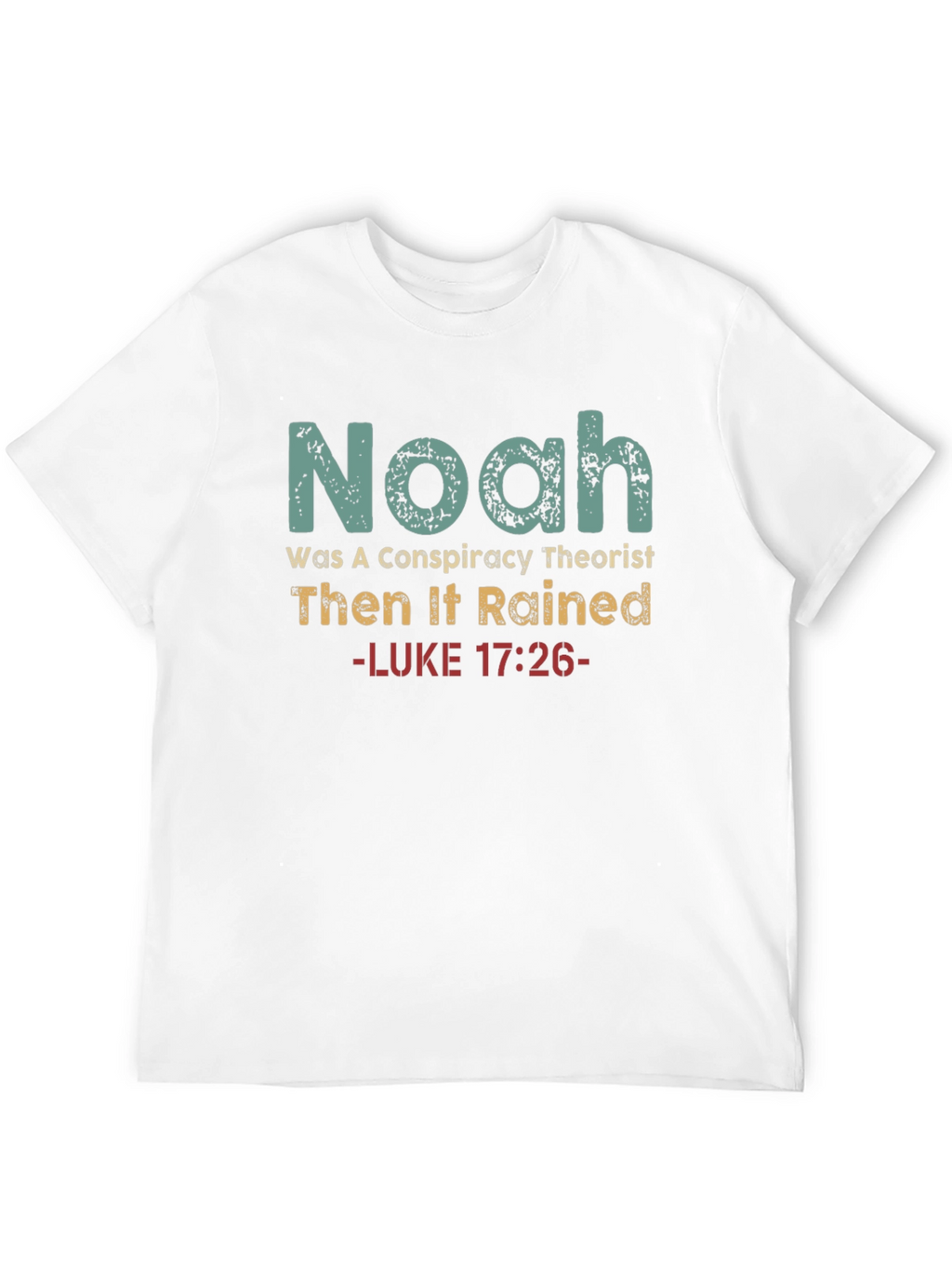 Noah Conspiracy Theorist Graphic T-Shirt