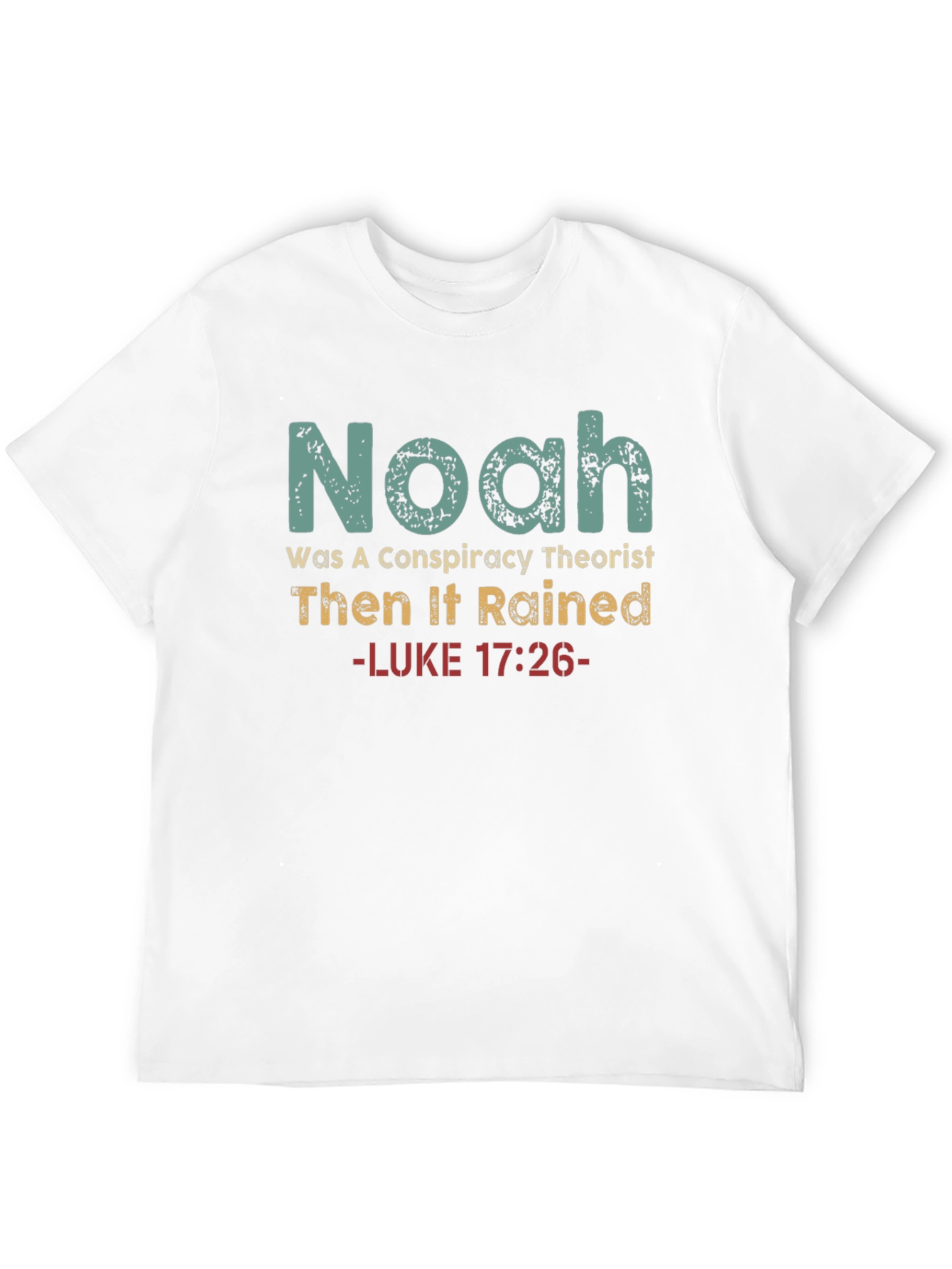 Noah Conspiracy Theorist Graphic T-Shirt