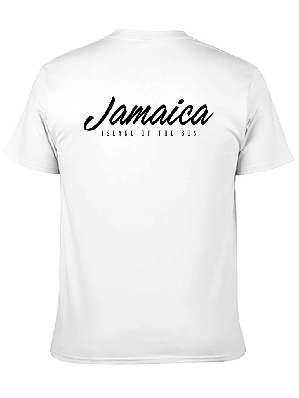 Jamaica Island of the Sun Black Graphic Tee