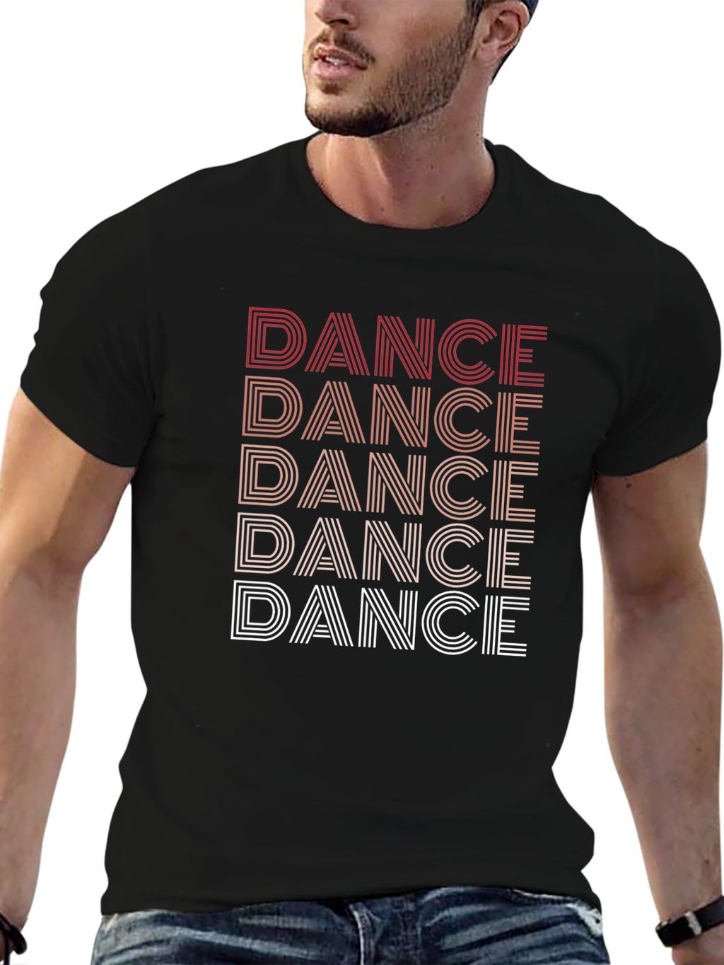 Retro Dance Graphic T-Shirt